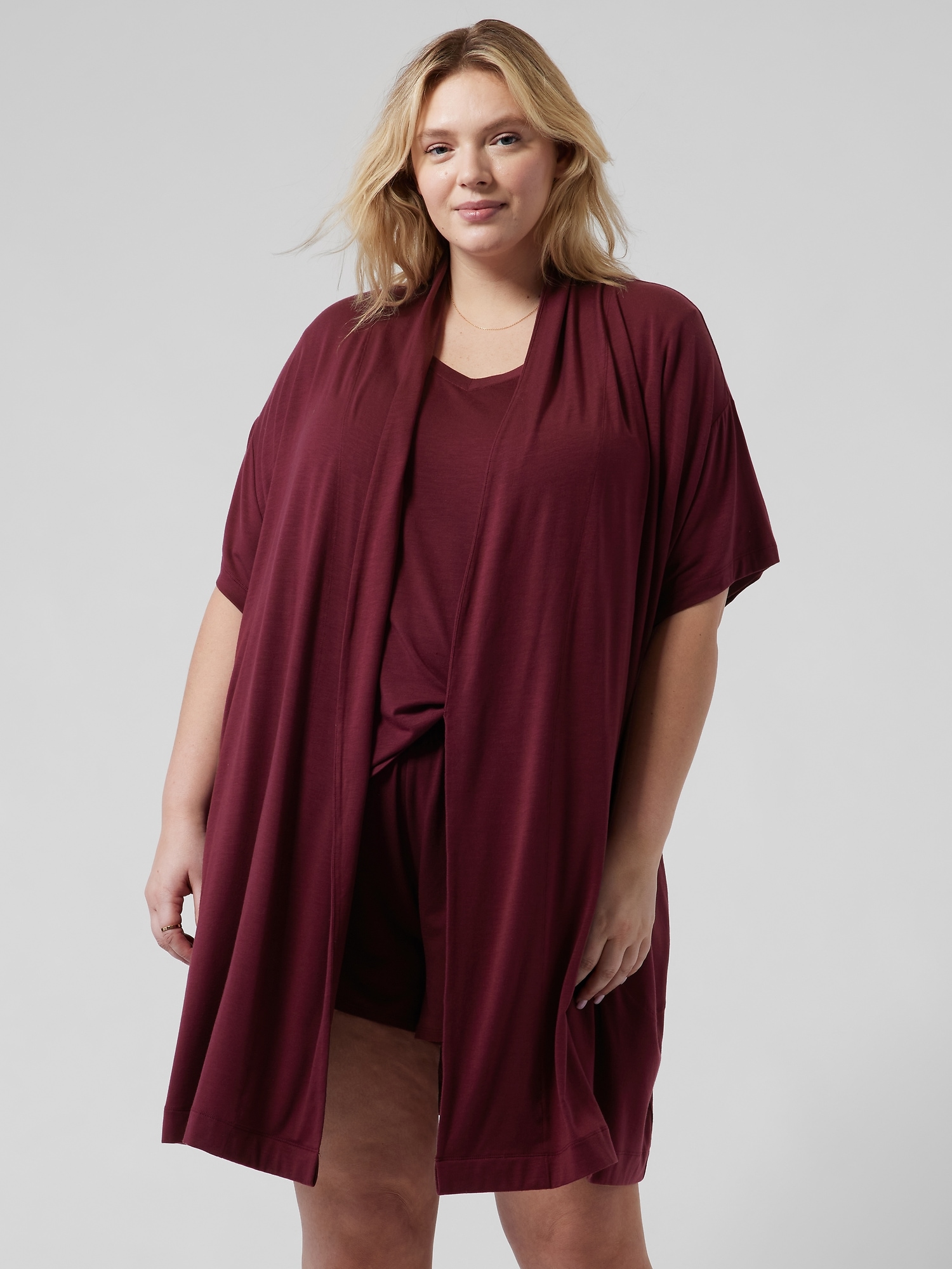 Nighttime Bliss Short Sleeve Robe