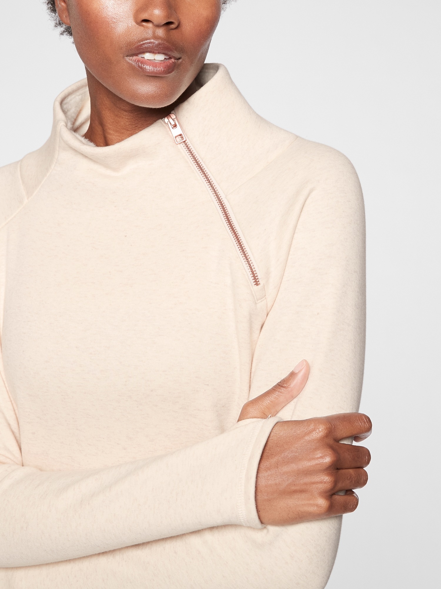 Cozy Karma Asym Sweatshirt Dress