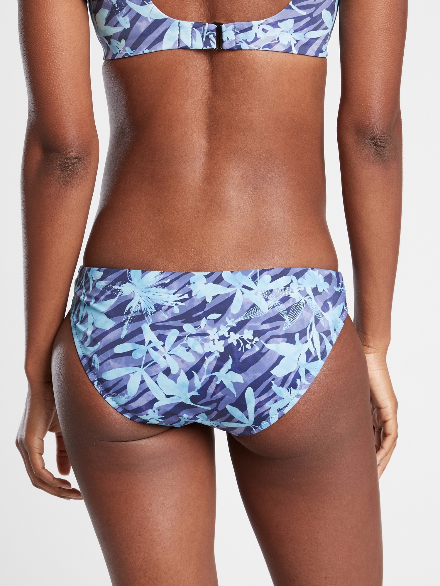 Clean Medium Printed Bikini Bottom