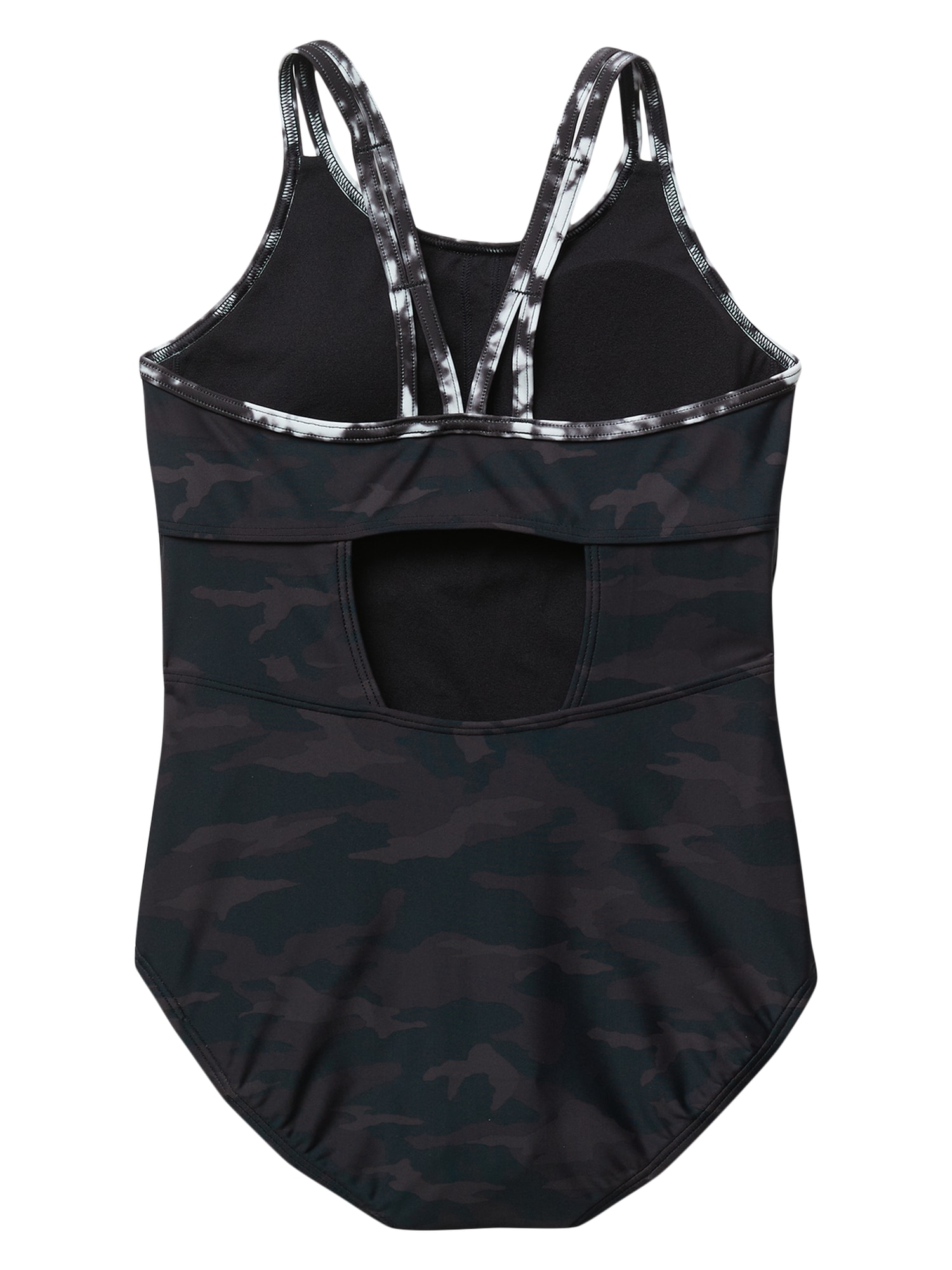 Athleta Girl Camo Tie Dye One Piece