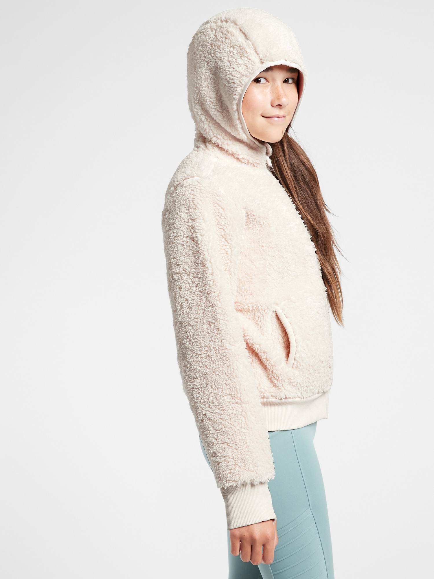 Athleta Girl So Snug Sherpa Jacket