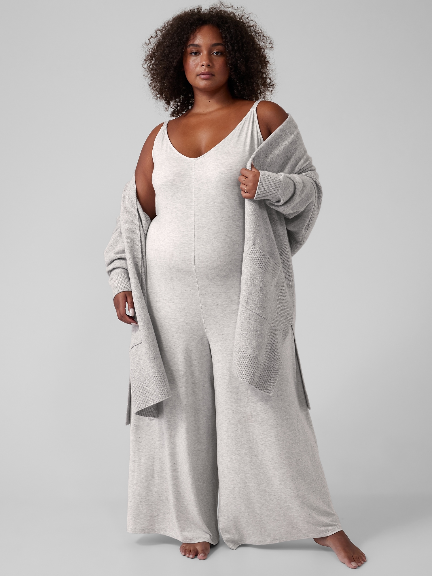 Nighttime Bliss Sleep V Neck Romper