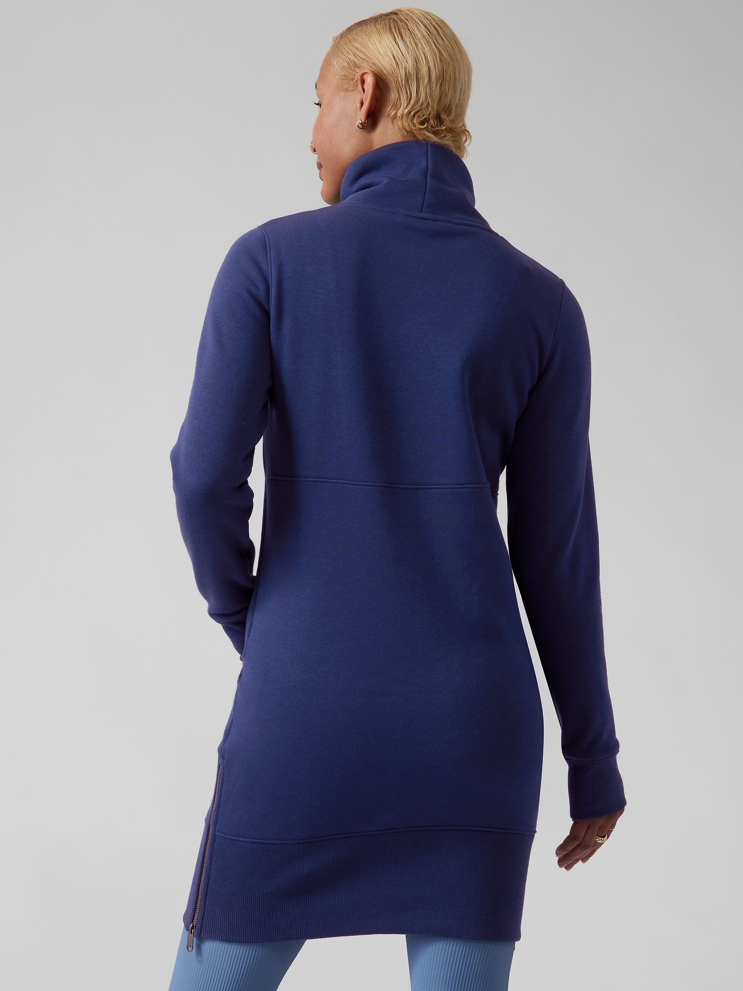 Cozy Karma Funnel Neck Dress