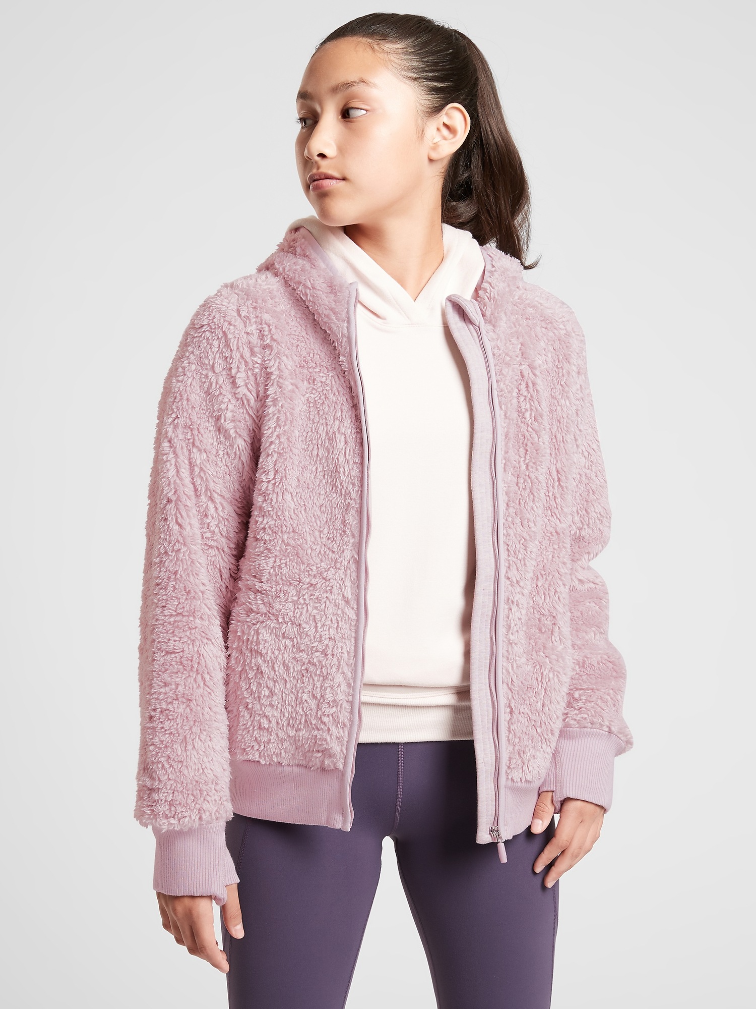 Athleta Girl So Snug Sherpa Jacket