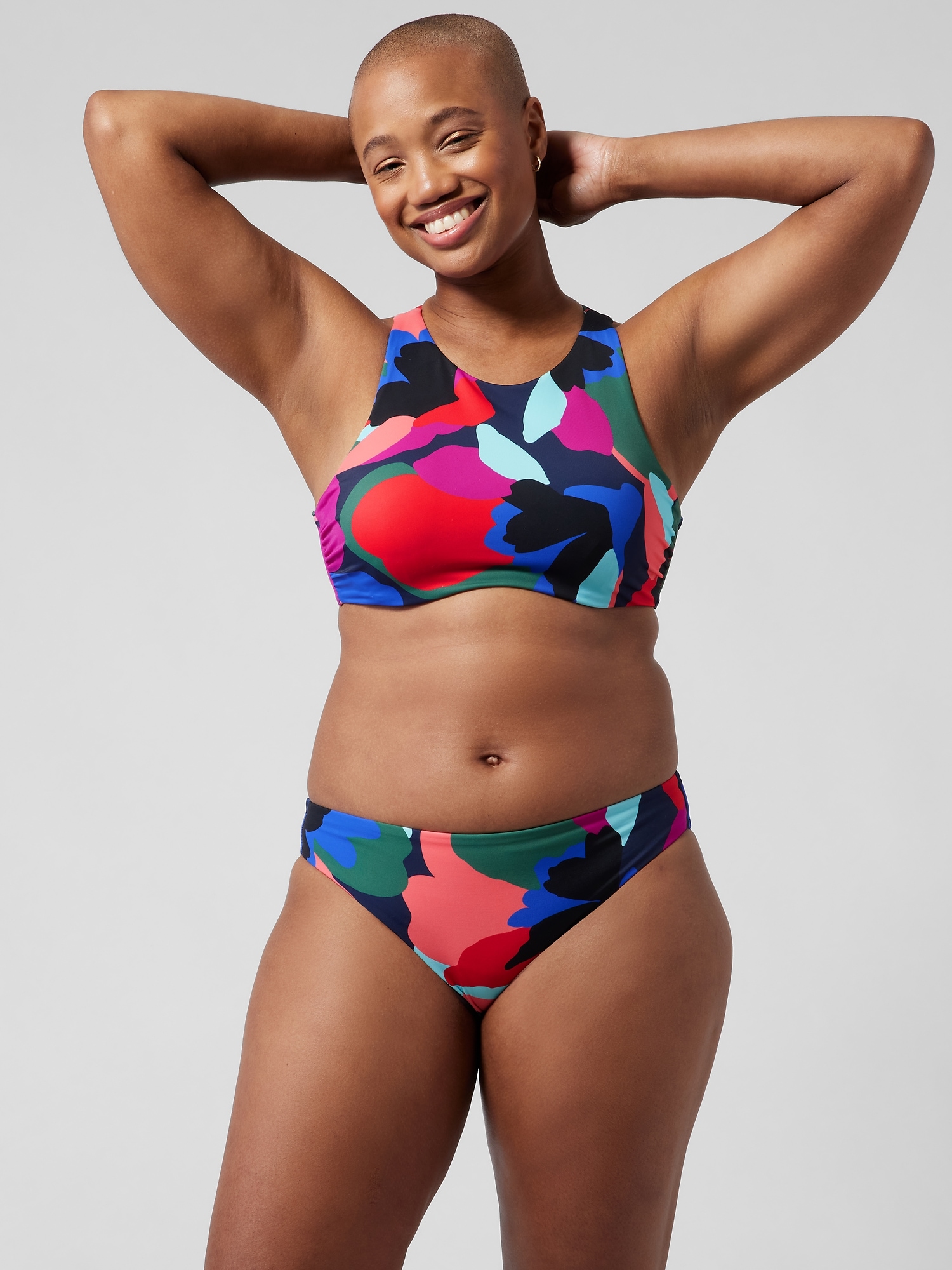 Maldives Printed Bikini Top