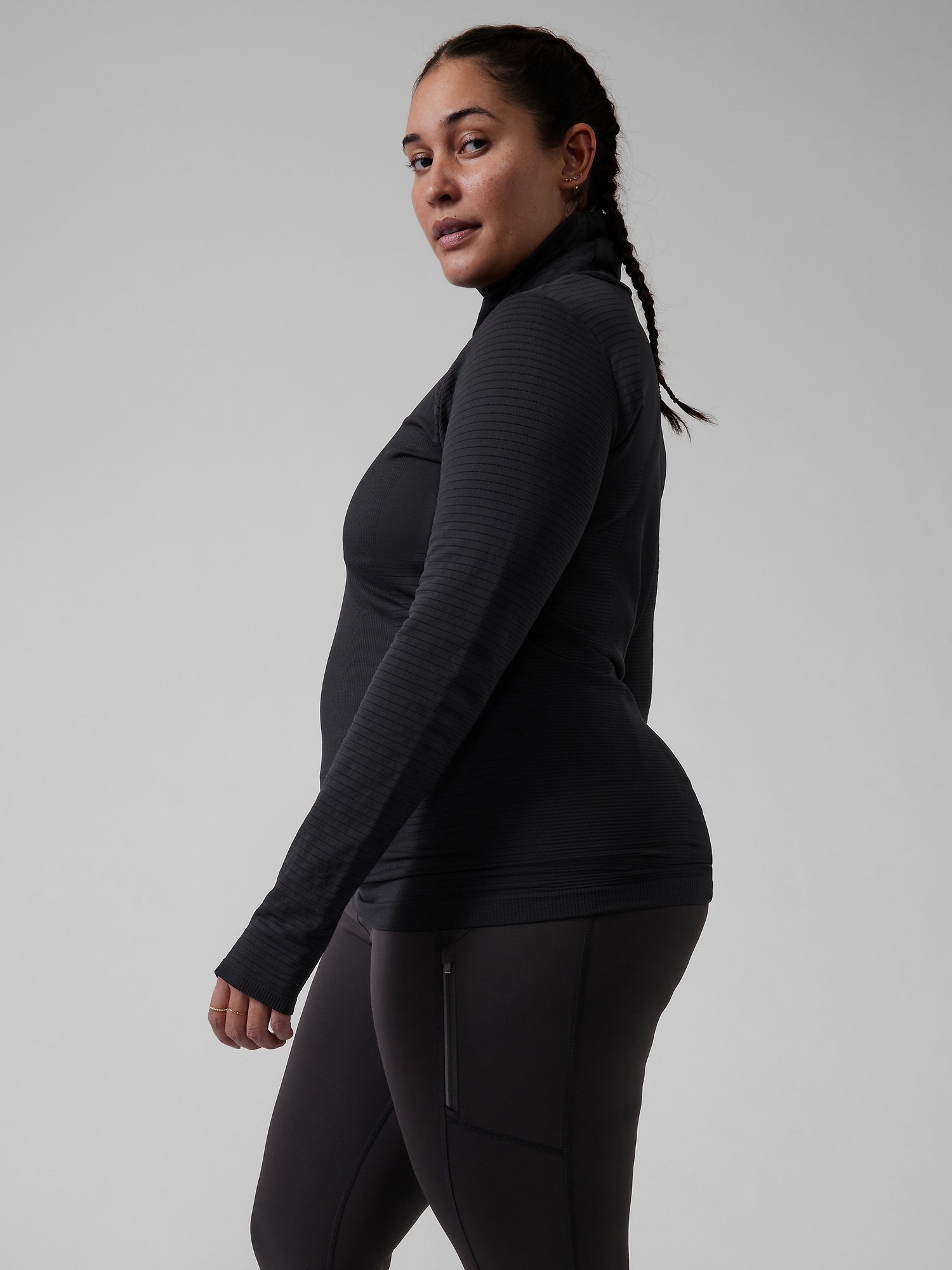 Flurry Blizzard Seamless Turtleneck