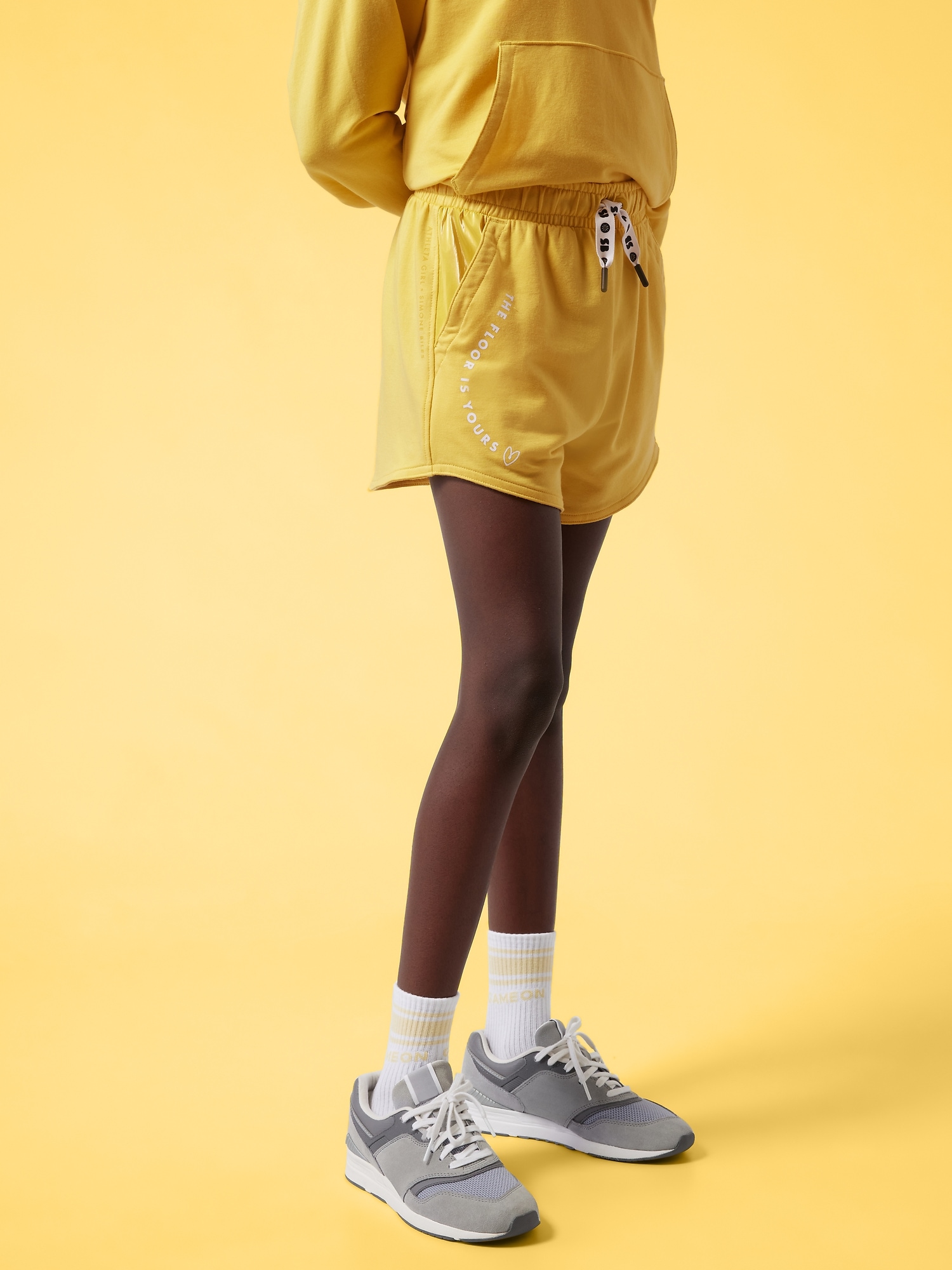 Athleta Girl SB Warm Up Midi Sweatshort