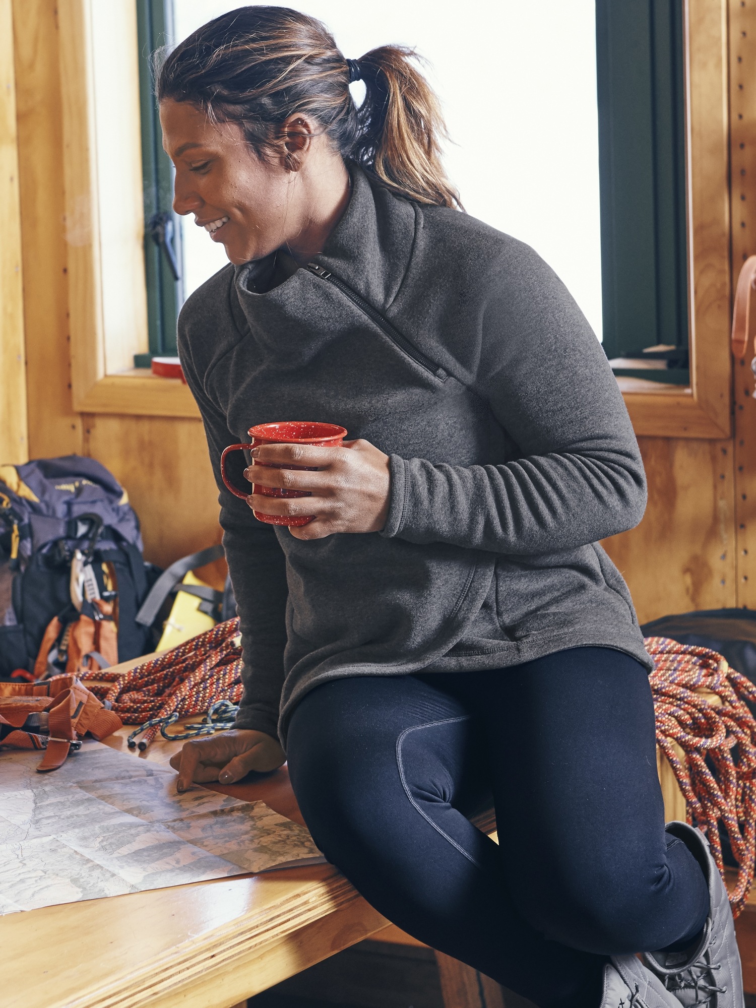 Cozy Karma Asym Pullover