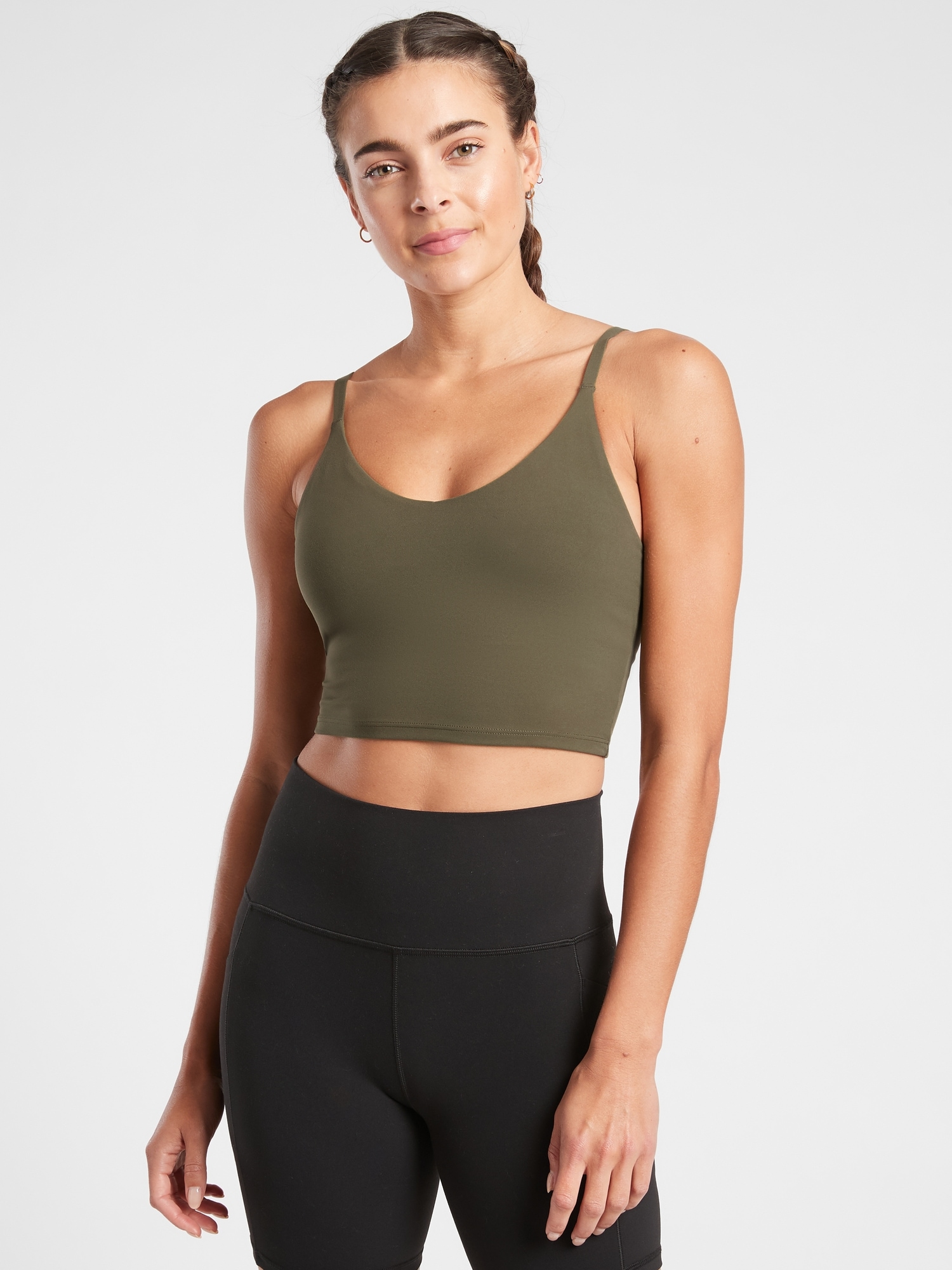 Elation V-Neck Crop A-C