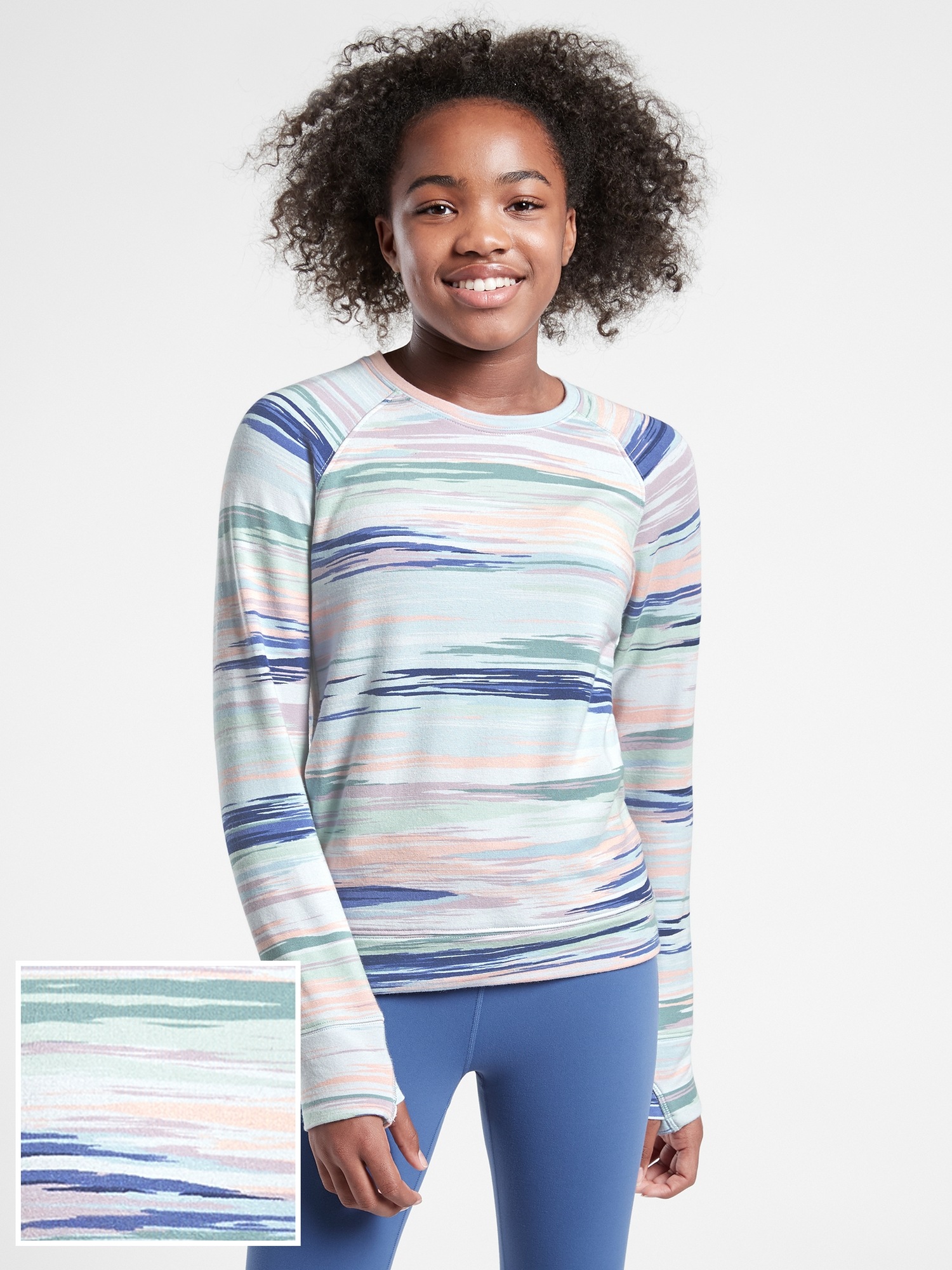 Athleta Girl Warm Up Sweatshirt