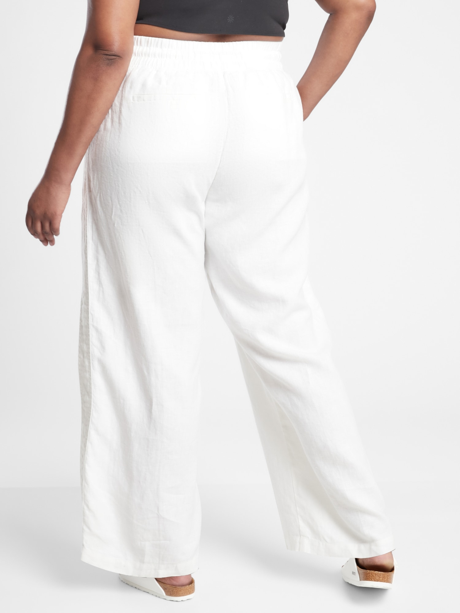 Cabo Linen Wide Leg Pant