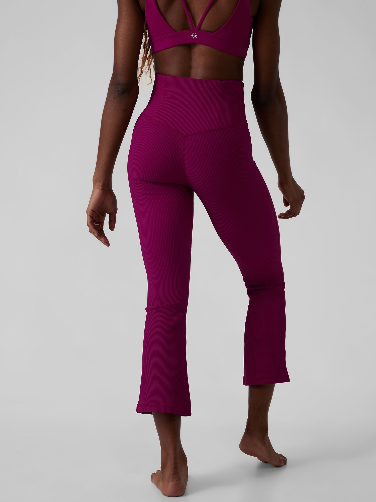 Elation Rib Crop Flare