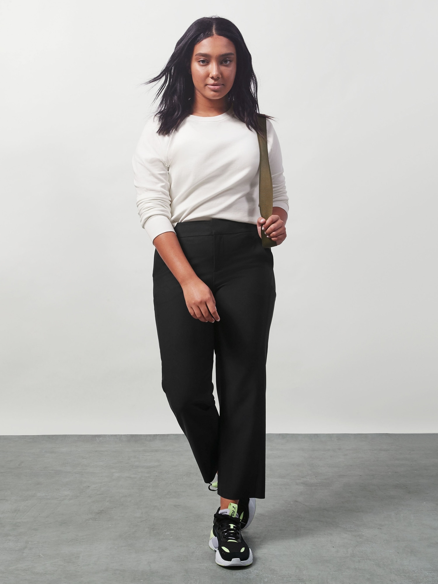 Stellar Straight Crop Pant