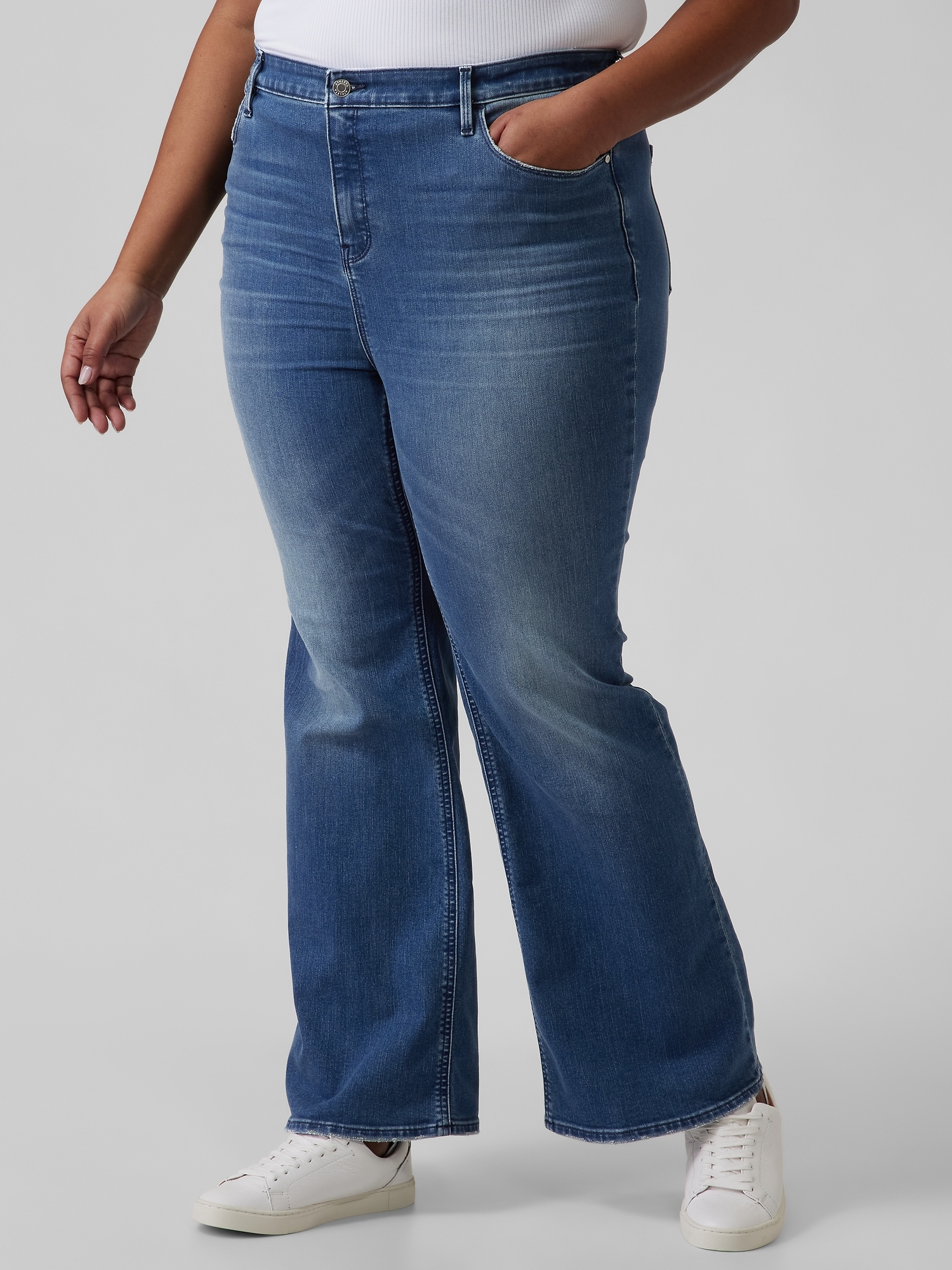 Sculptek Flare Jean in True Blue
