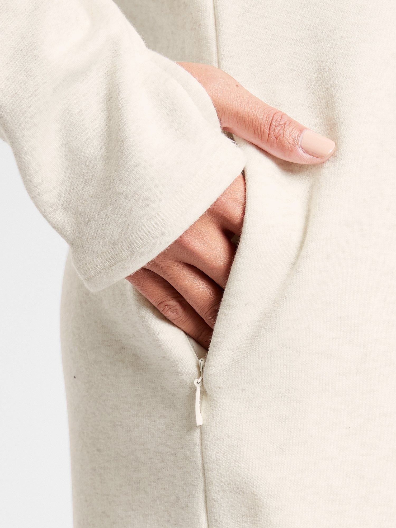 Cozy Karma Asym Sweatshirt Dress