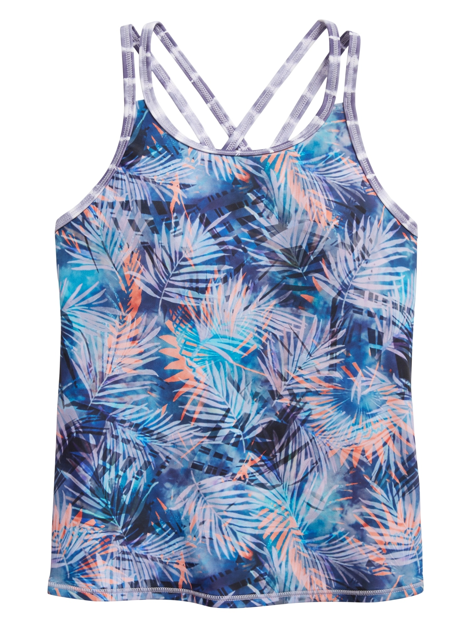 Athleta Girl Tropics Tie Dye Tankini Top