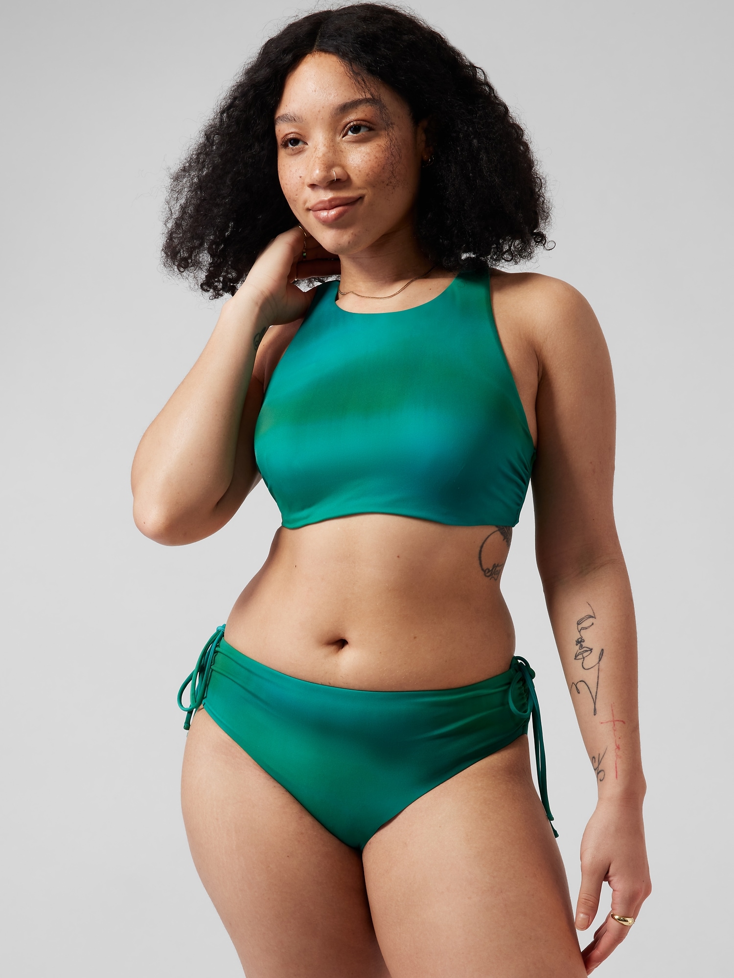 Maldives Printed Bikini Top