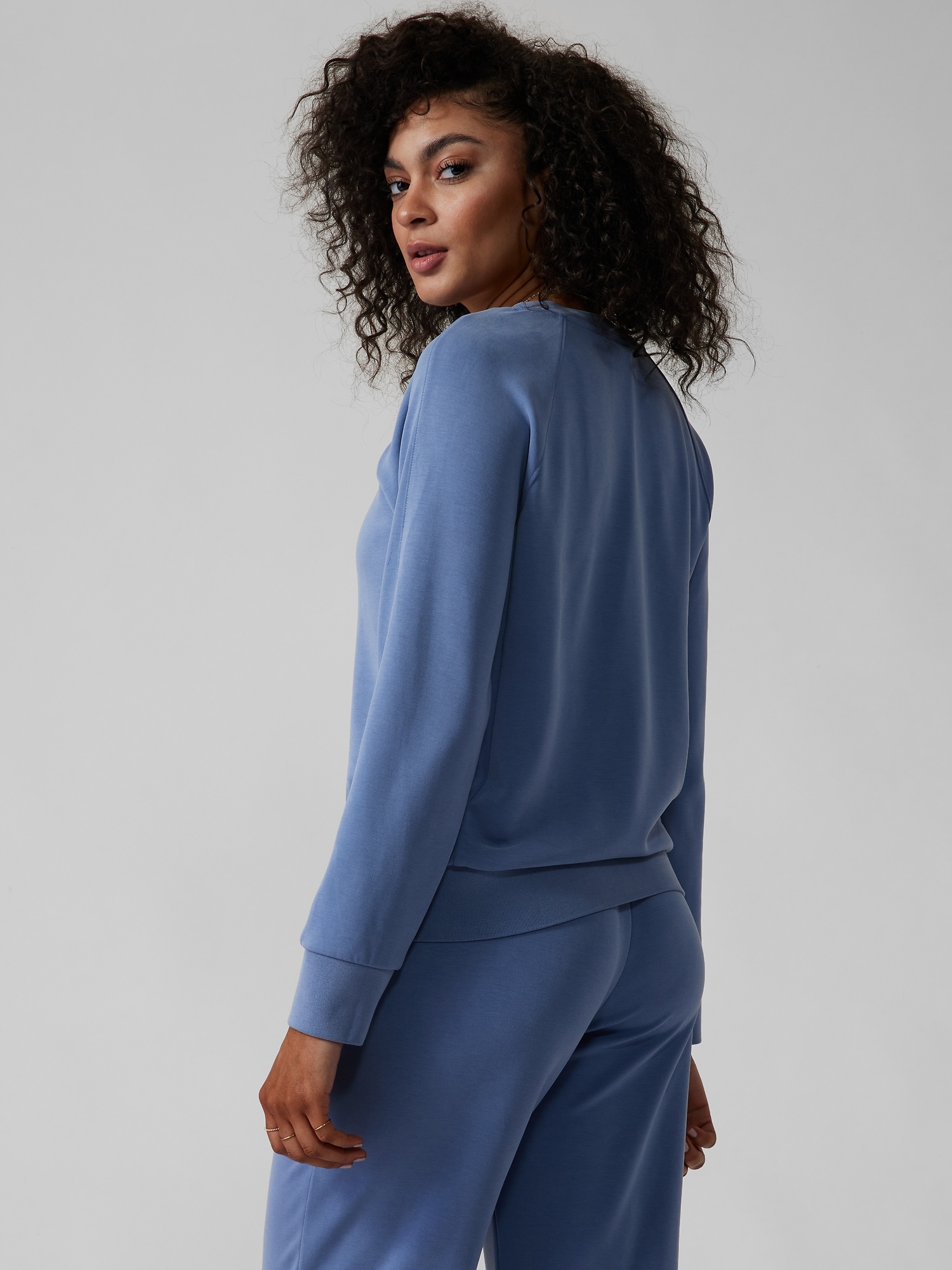 Seasoft Scoop-Neck Sweatshirt