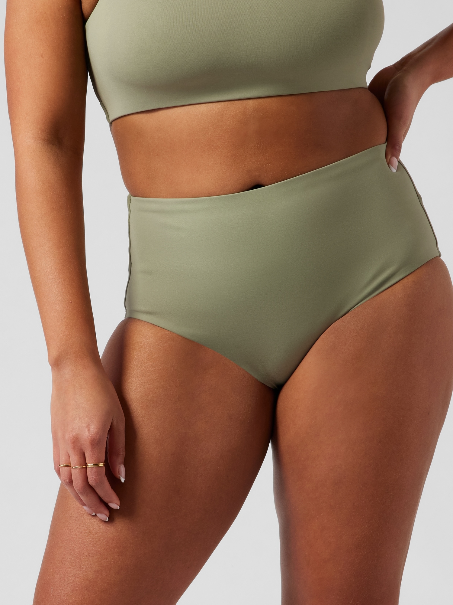 High Waist Bikini Bottom