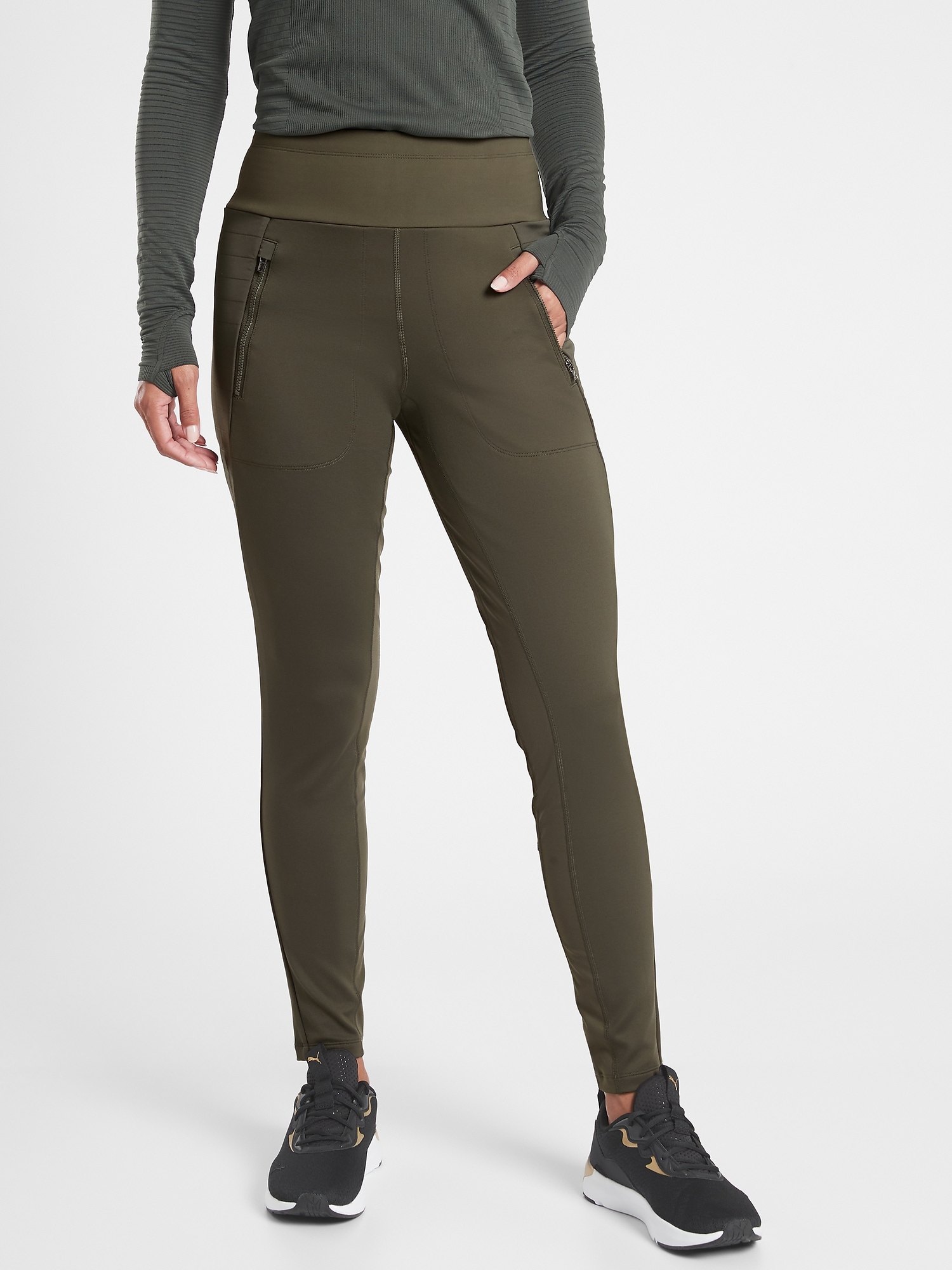 Peak Hybrid Fleece Tight