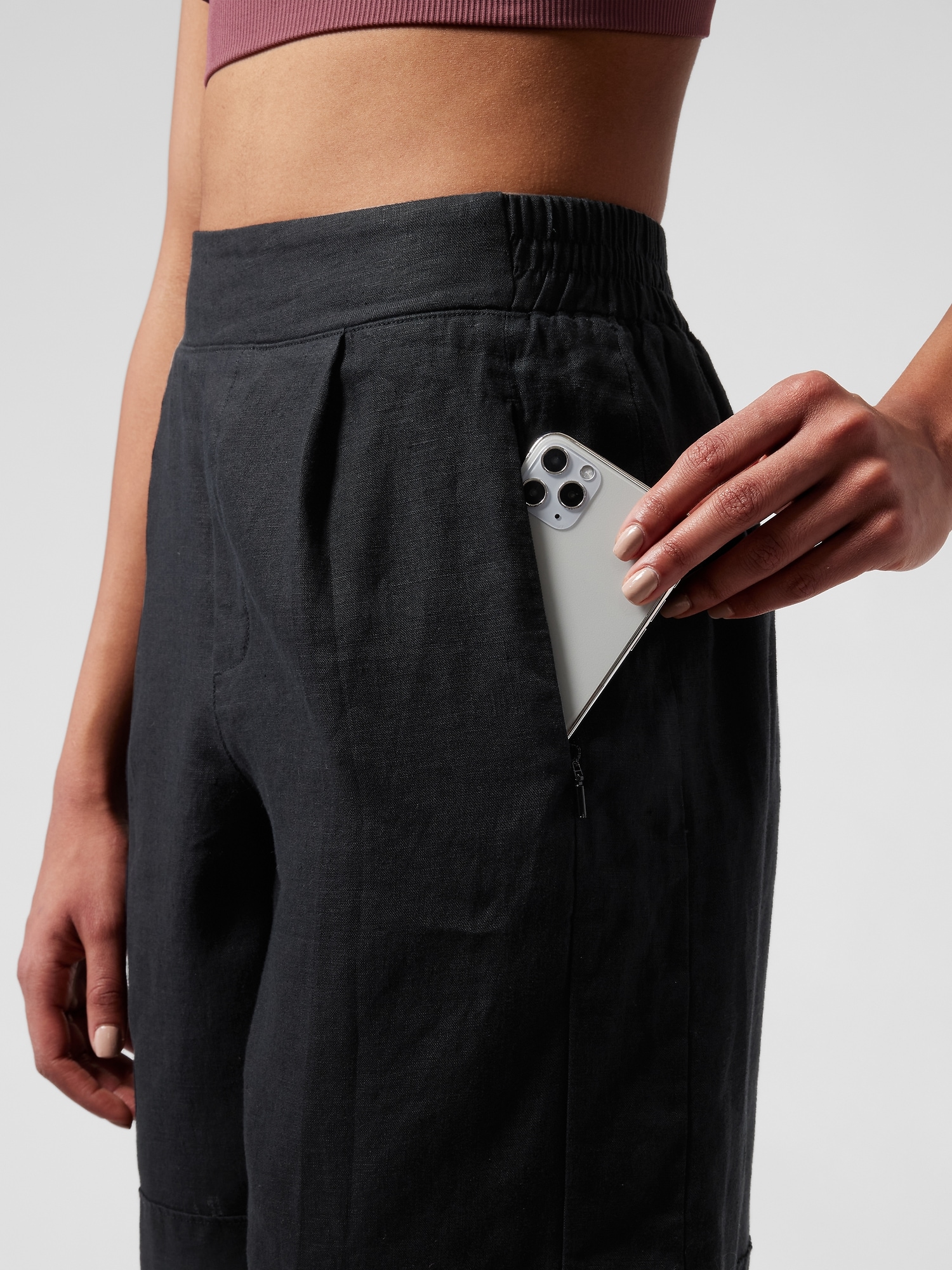 Playa Linen Bermuda Short