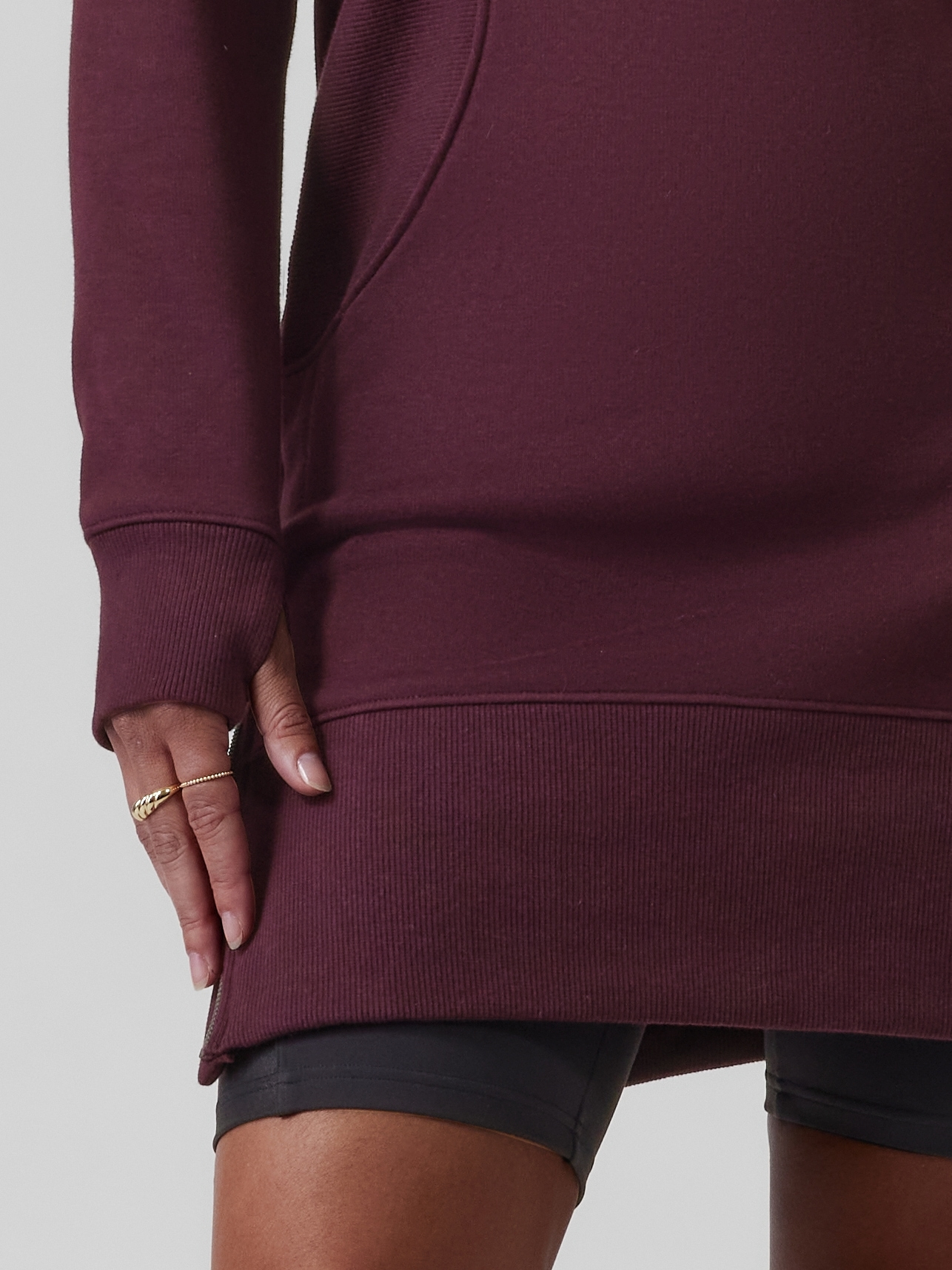 Cozy Karma Funnel Neck Dress