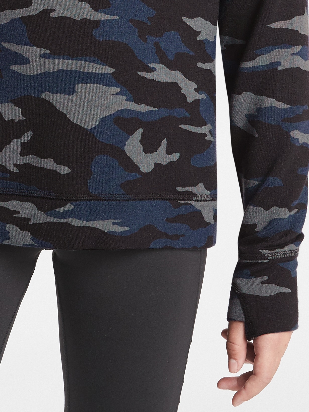 Athleta Girl Cozy Cross Your Fingers Sweatshirt