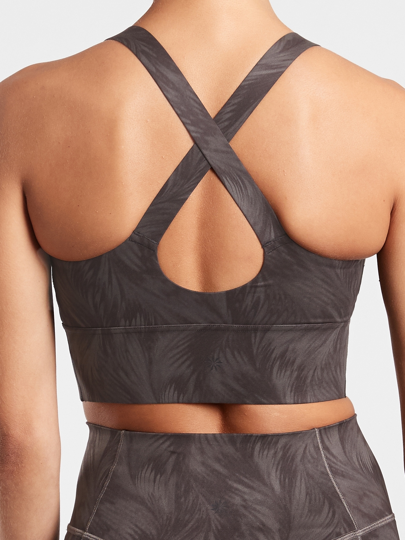 Warrior Longline Printed Bra D