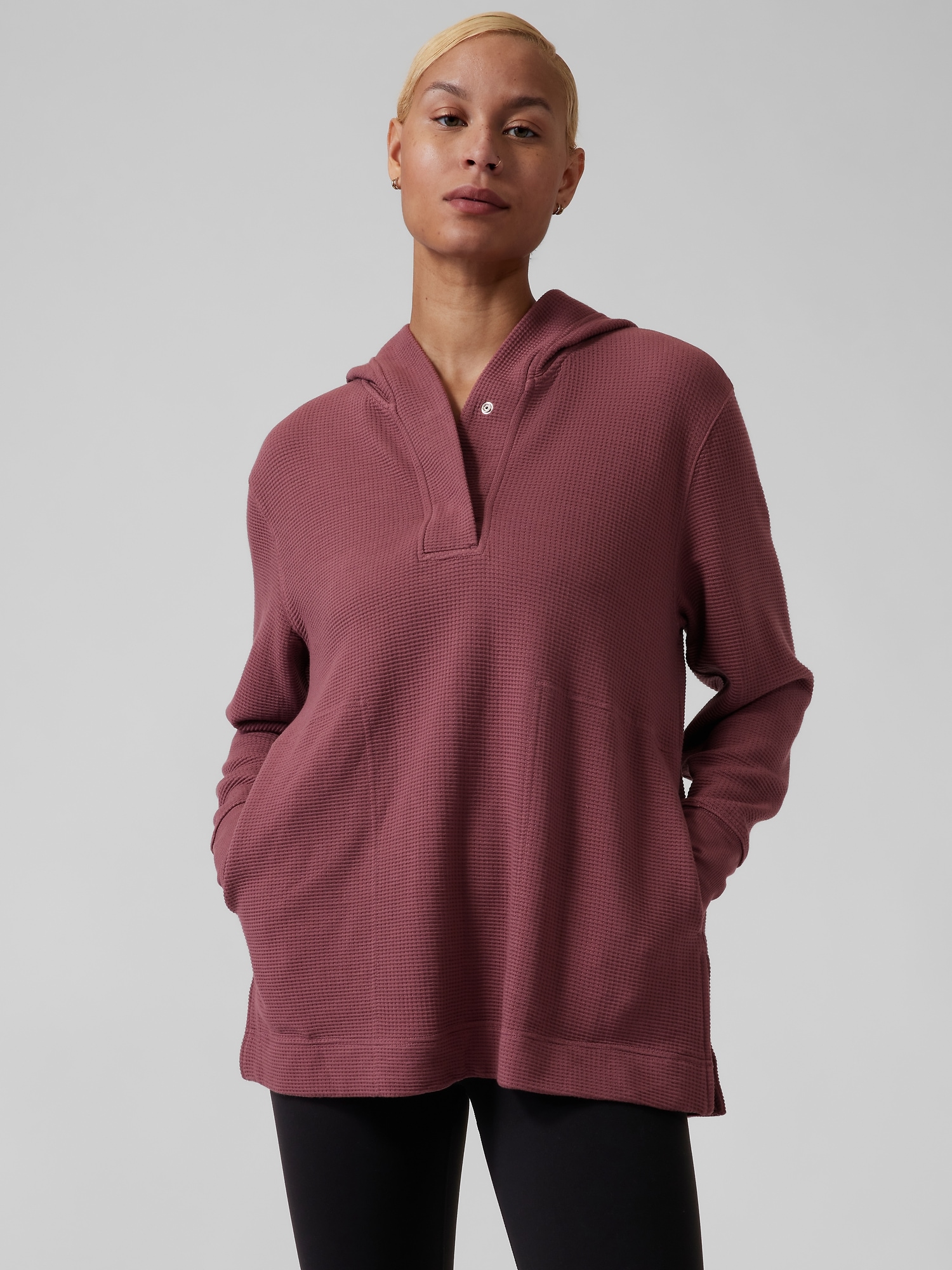 Coaster Luxe Waffle Hoodie