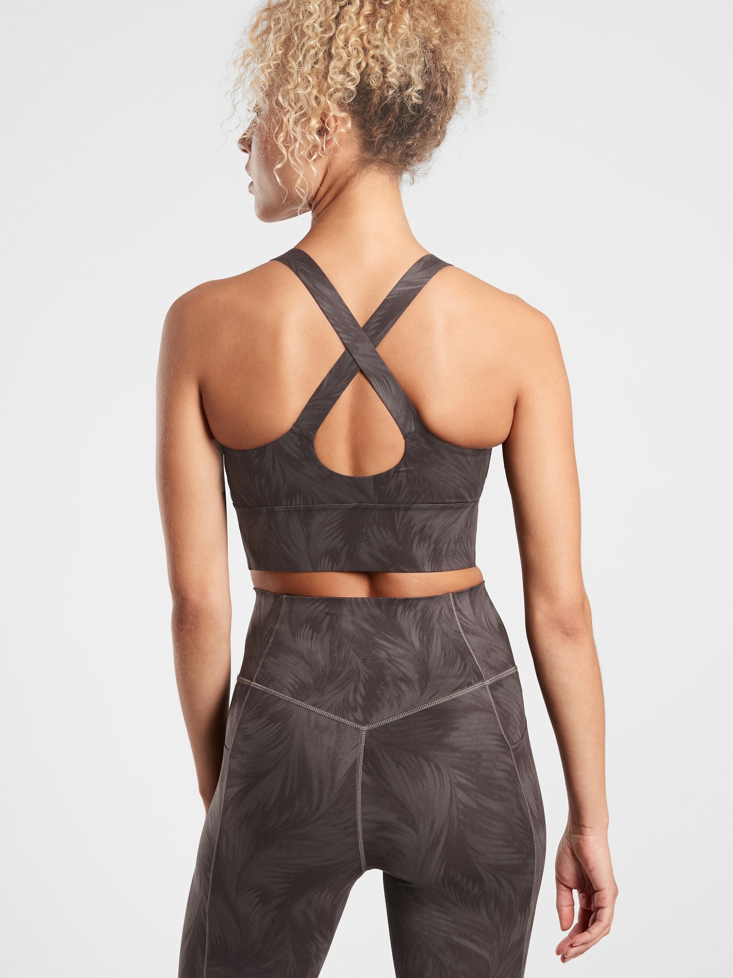 Warrior Longline Printed Bra D