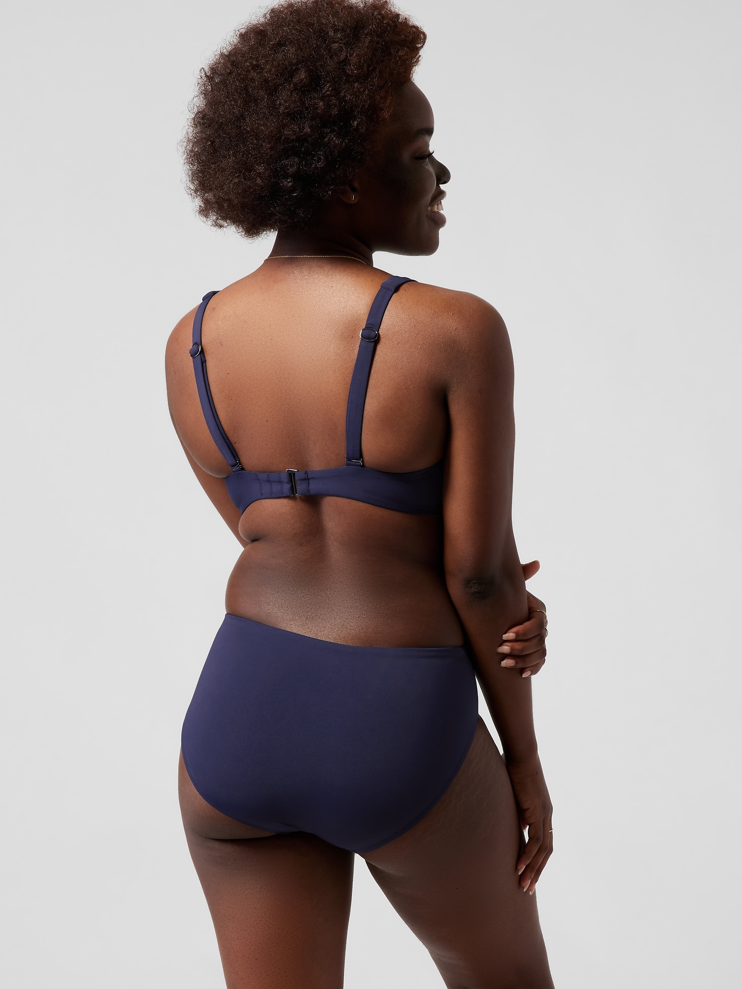 Bra Cup Square Neck Bikini Top