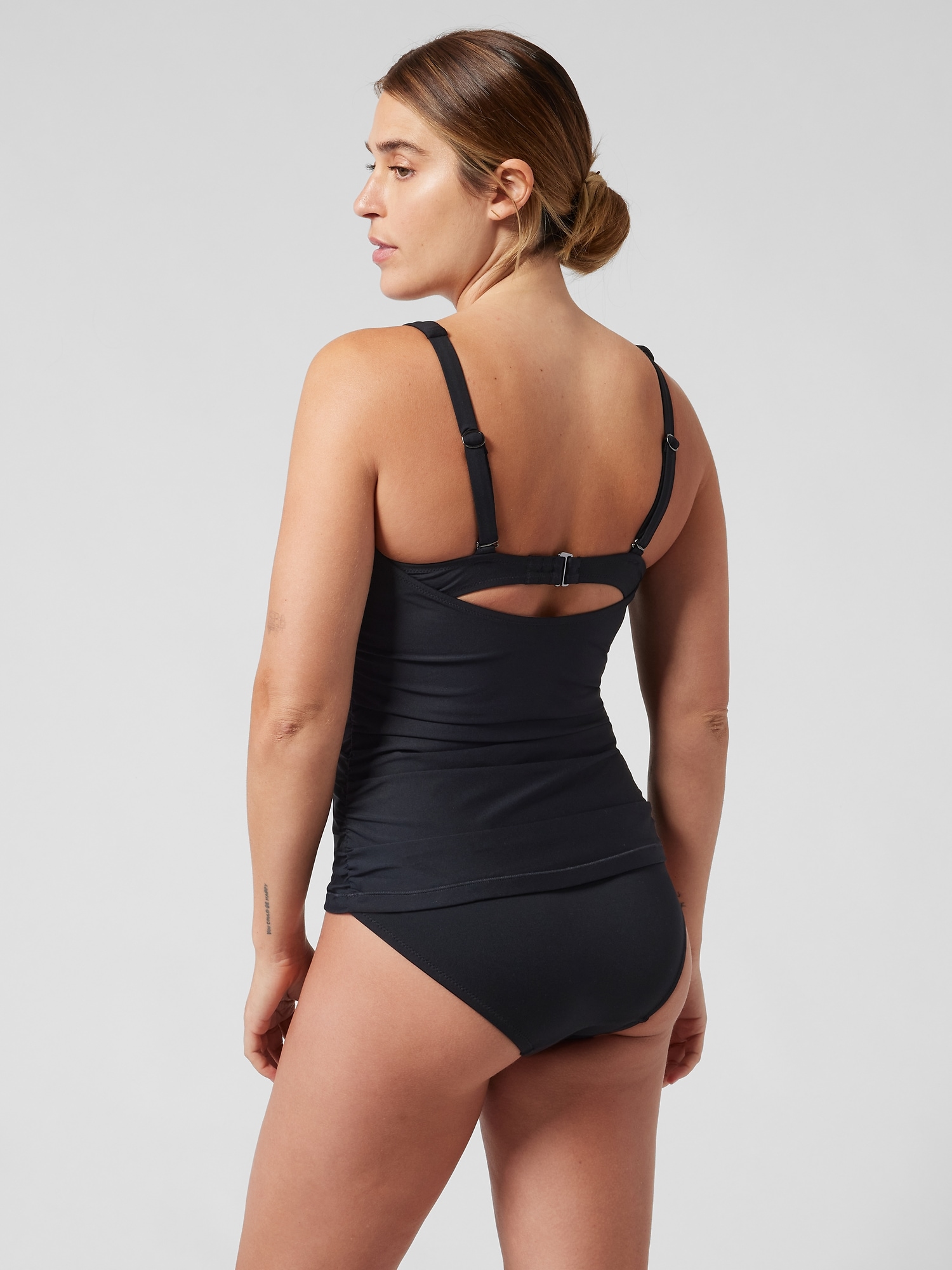 Square Neck Bra Cup Tankini