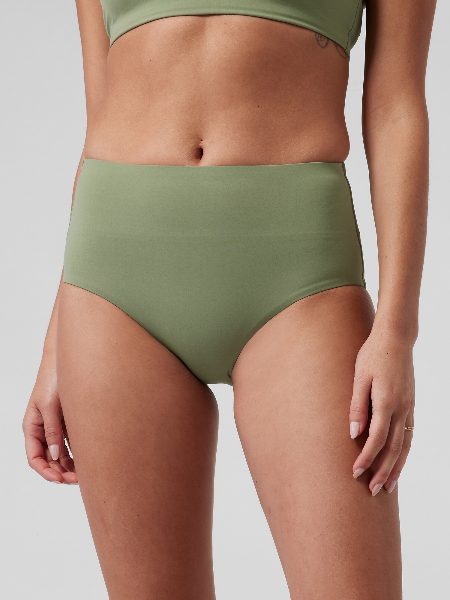 High Waist Bikini Bottom