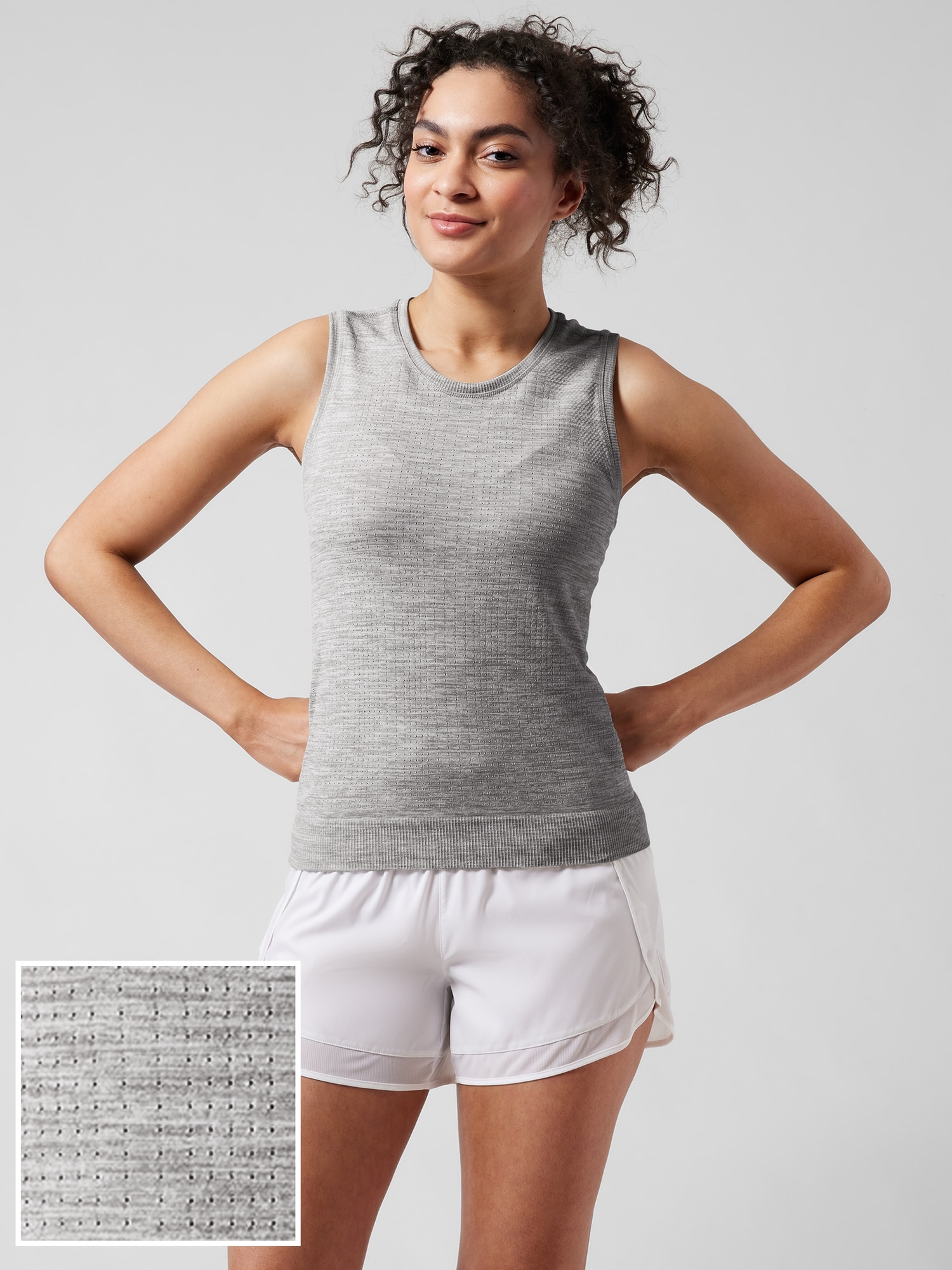 In Motion Seamless Heather Tank