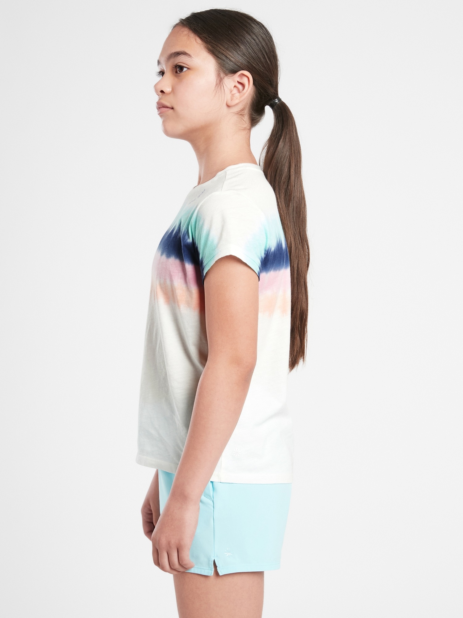 Athleta Girl Daily Tie Dye Tee