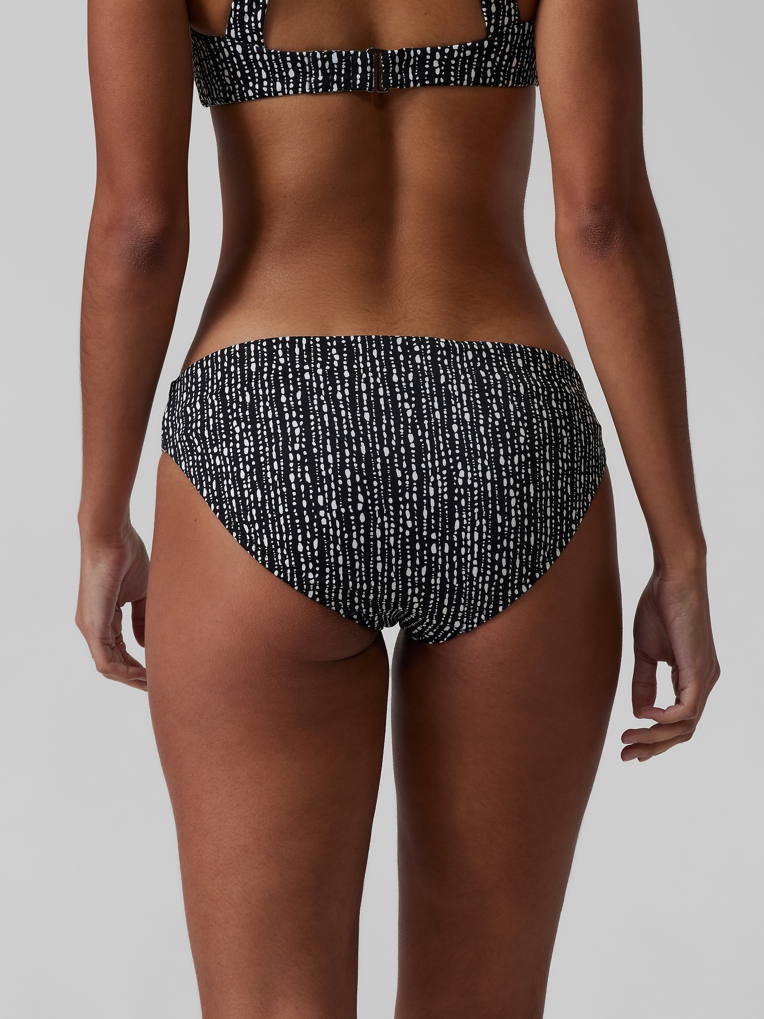 Clean Medium Printed Bikini Bottom