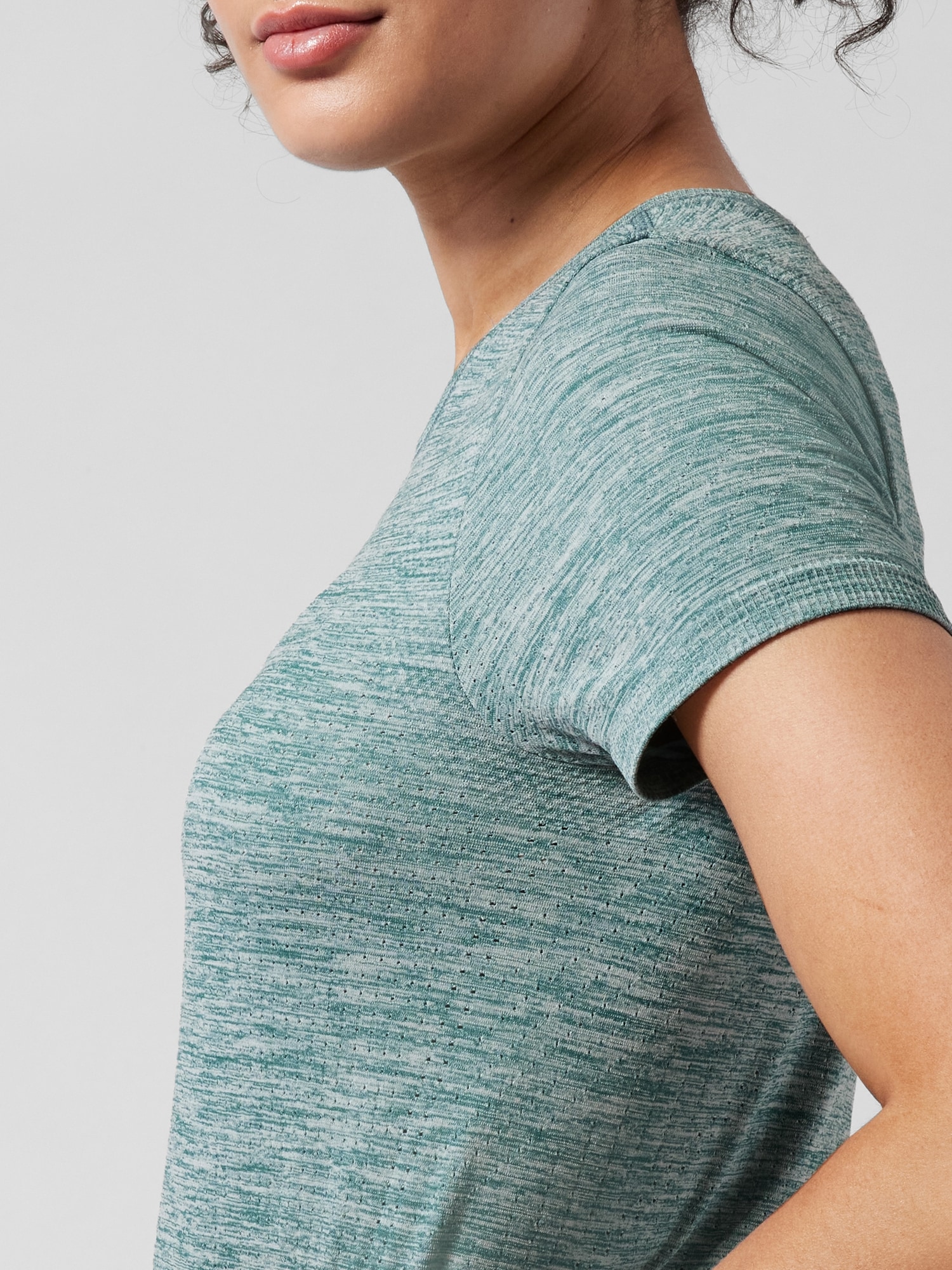 In Motion Seamless Heather Tee