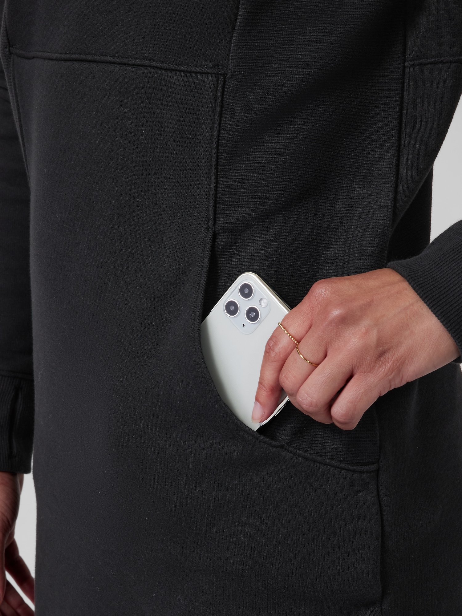 Cozy Karma Funnel Neck Dress