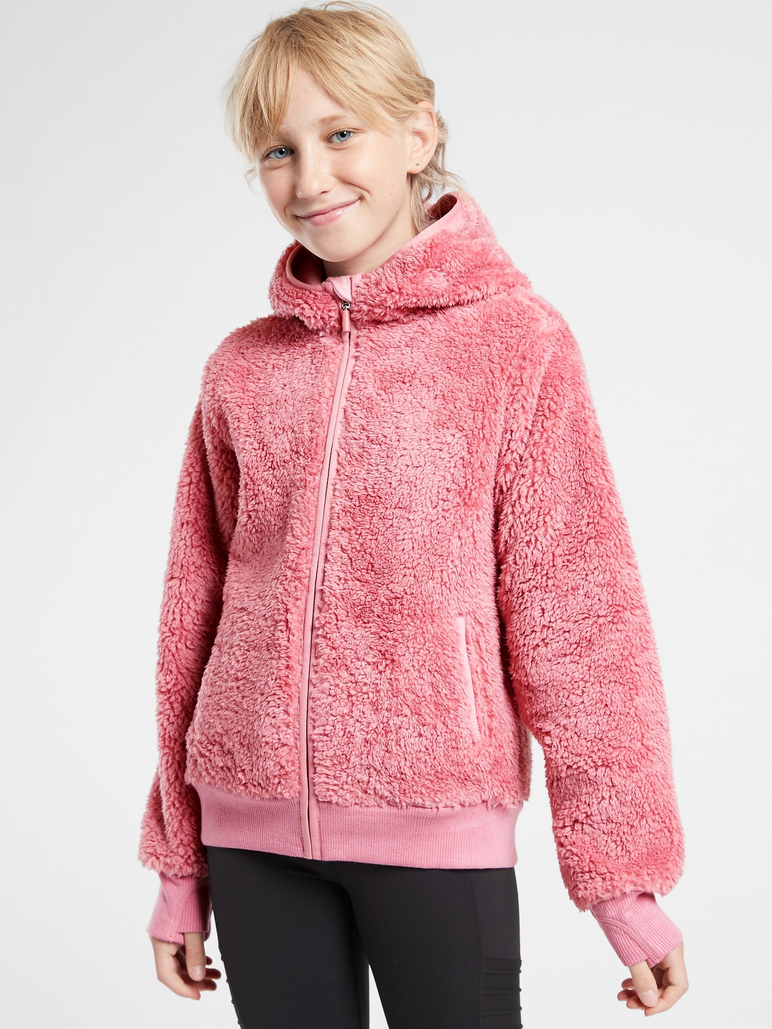 Athleta Girl So Snug Sherpa Jacket