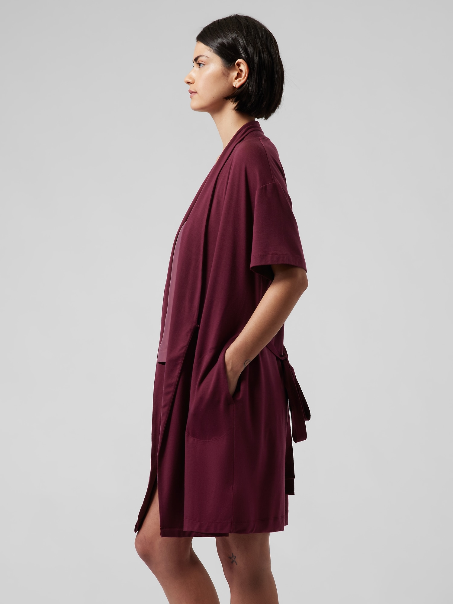 Nighttime Bliss Short Sleeve Robe