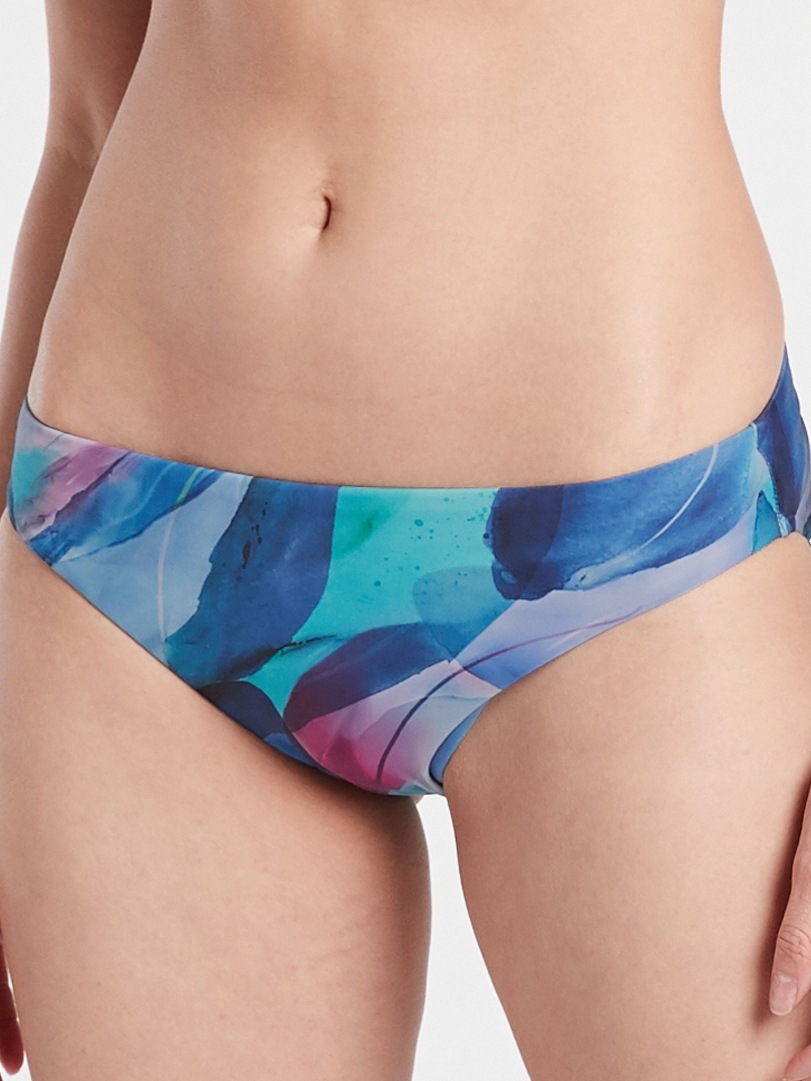 Clean Medium Printed Bikini Bottom