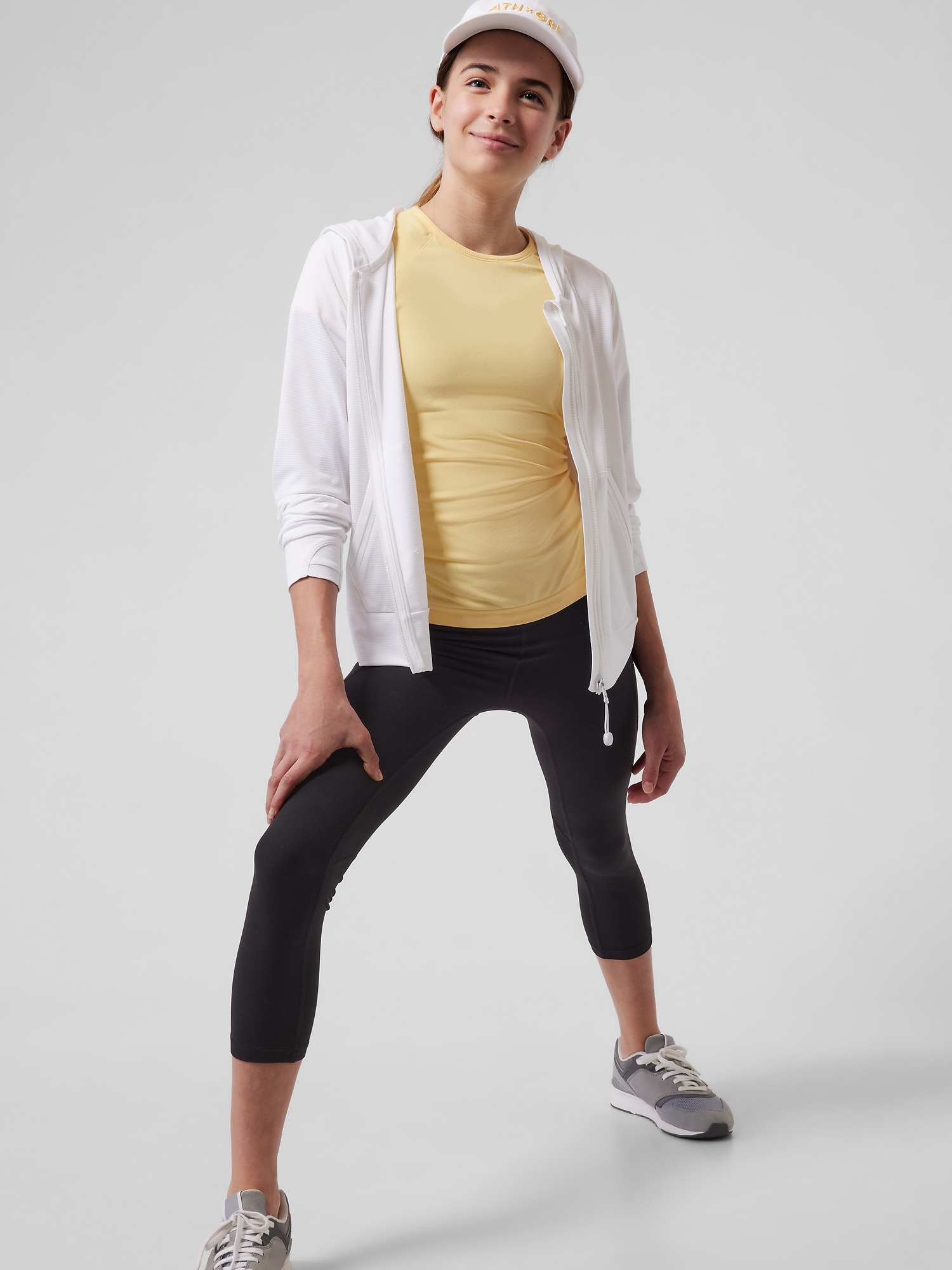 Athleta Girl High Rise Stash Your Treasures Capri