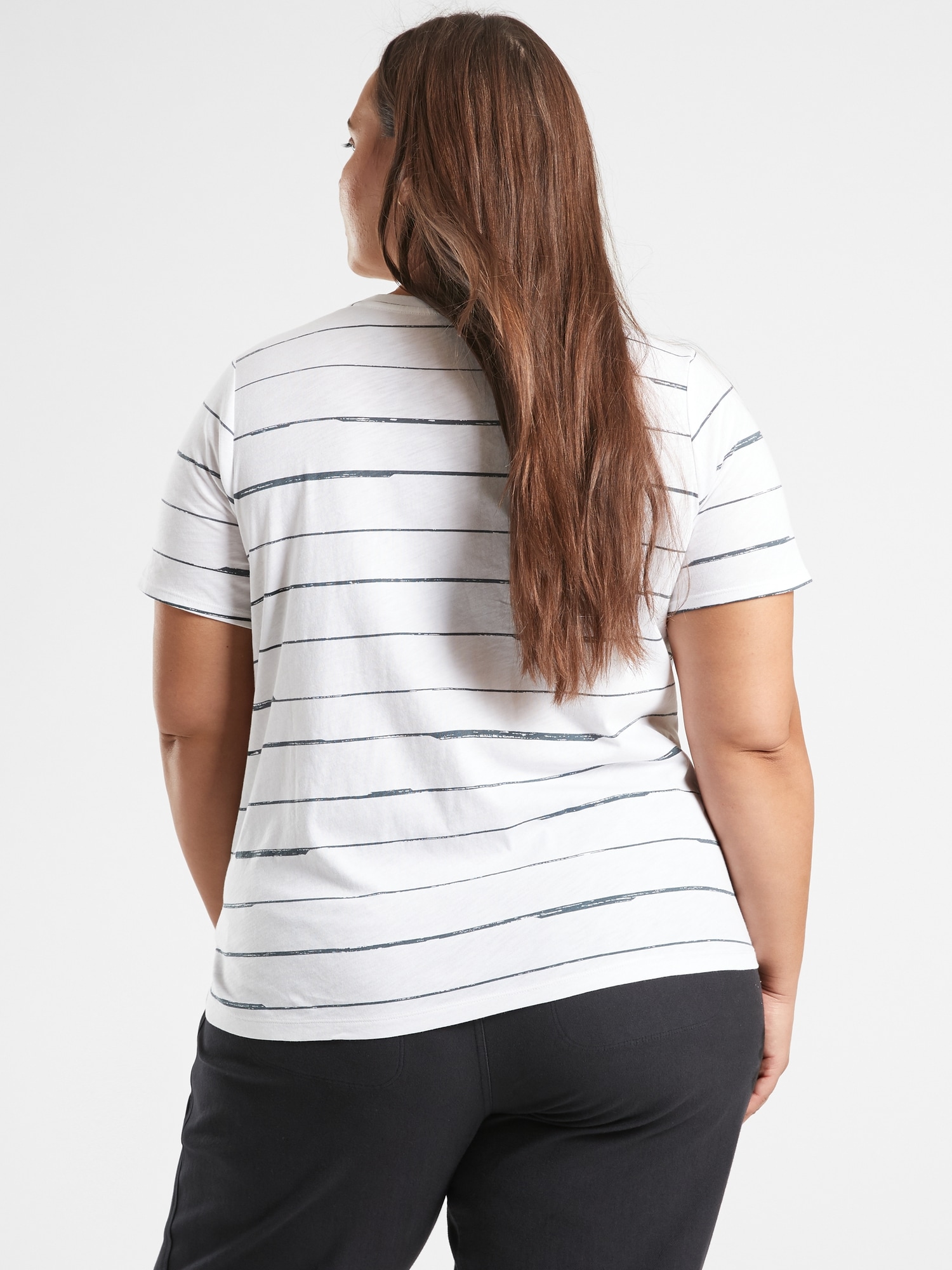 Organic Daily Striped Tee