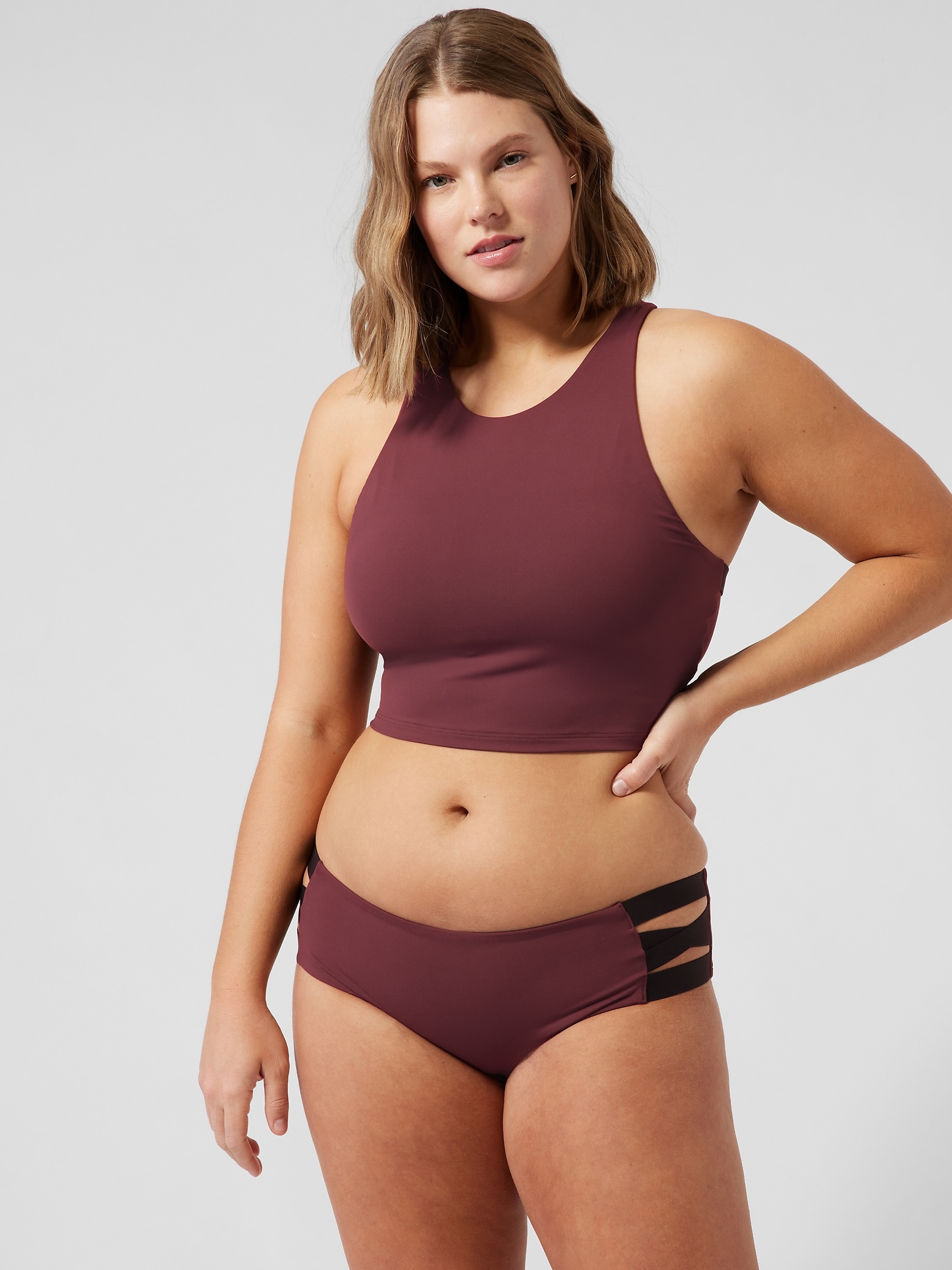 Palm Conscious Crop Bikini Top D