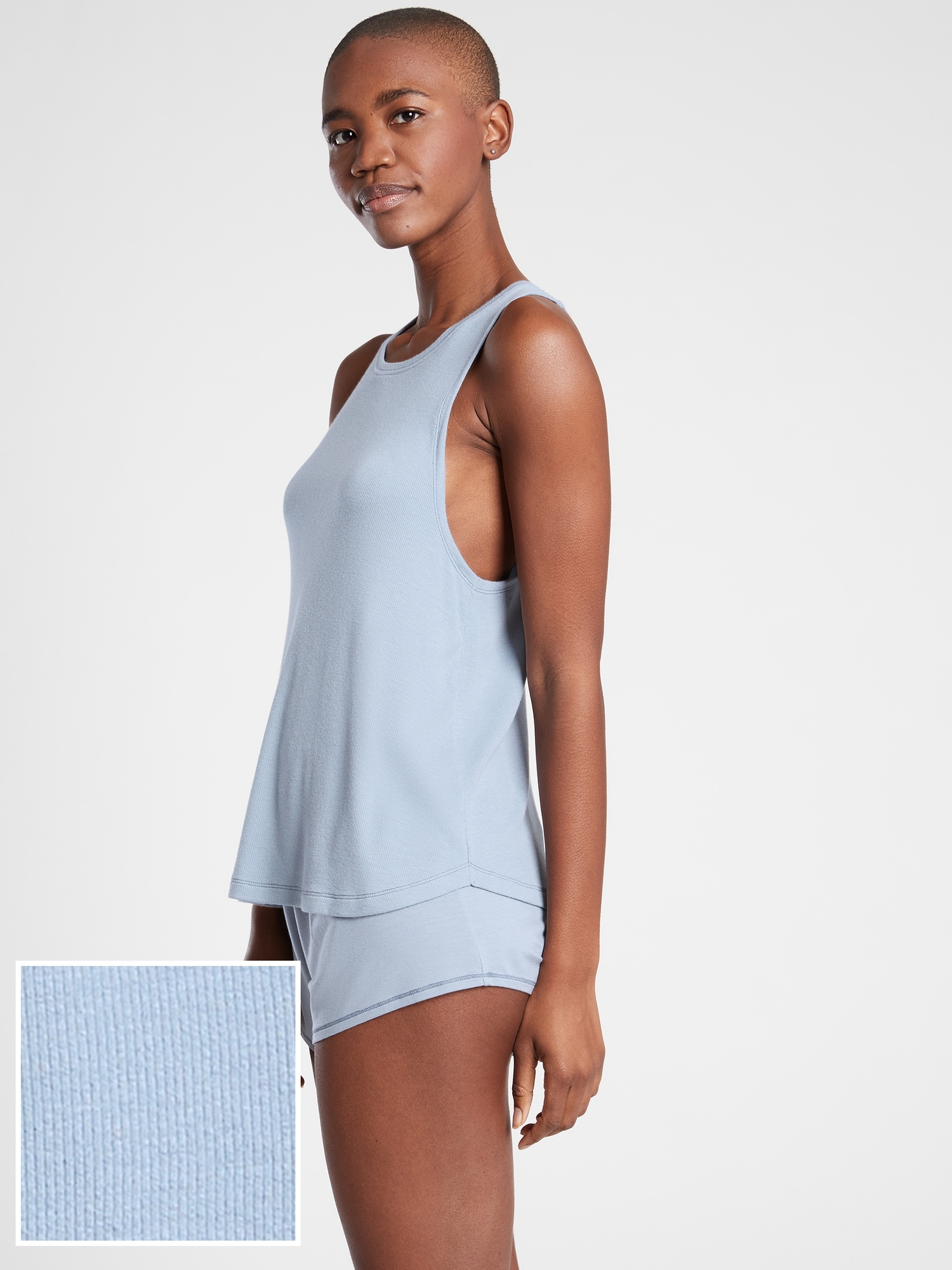 Well Rested Rib Sleep Tank