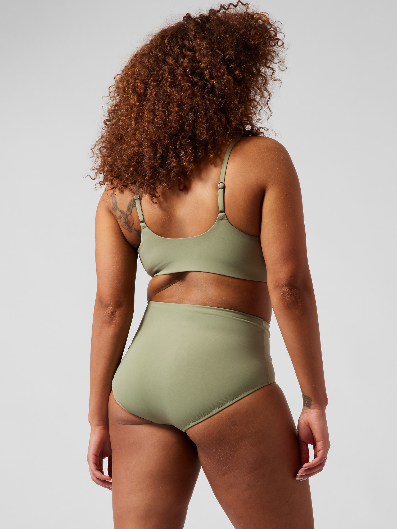 High Waist Bikini Bottom