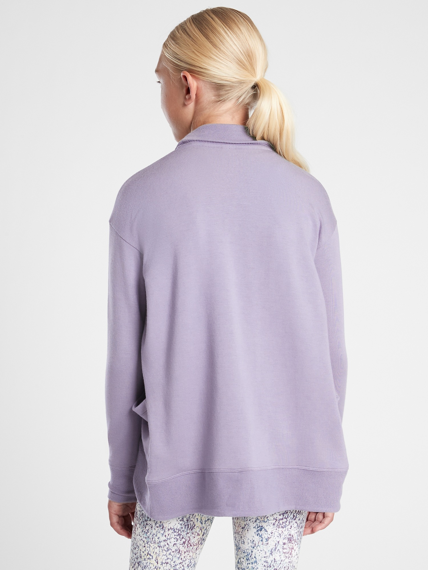 Athleta Girl Wrap Roll Sweatshirt 2.0