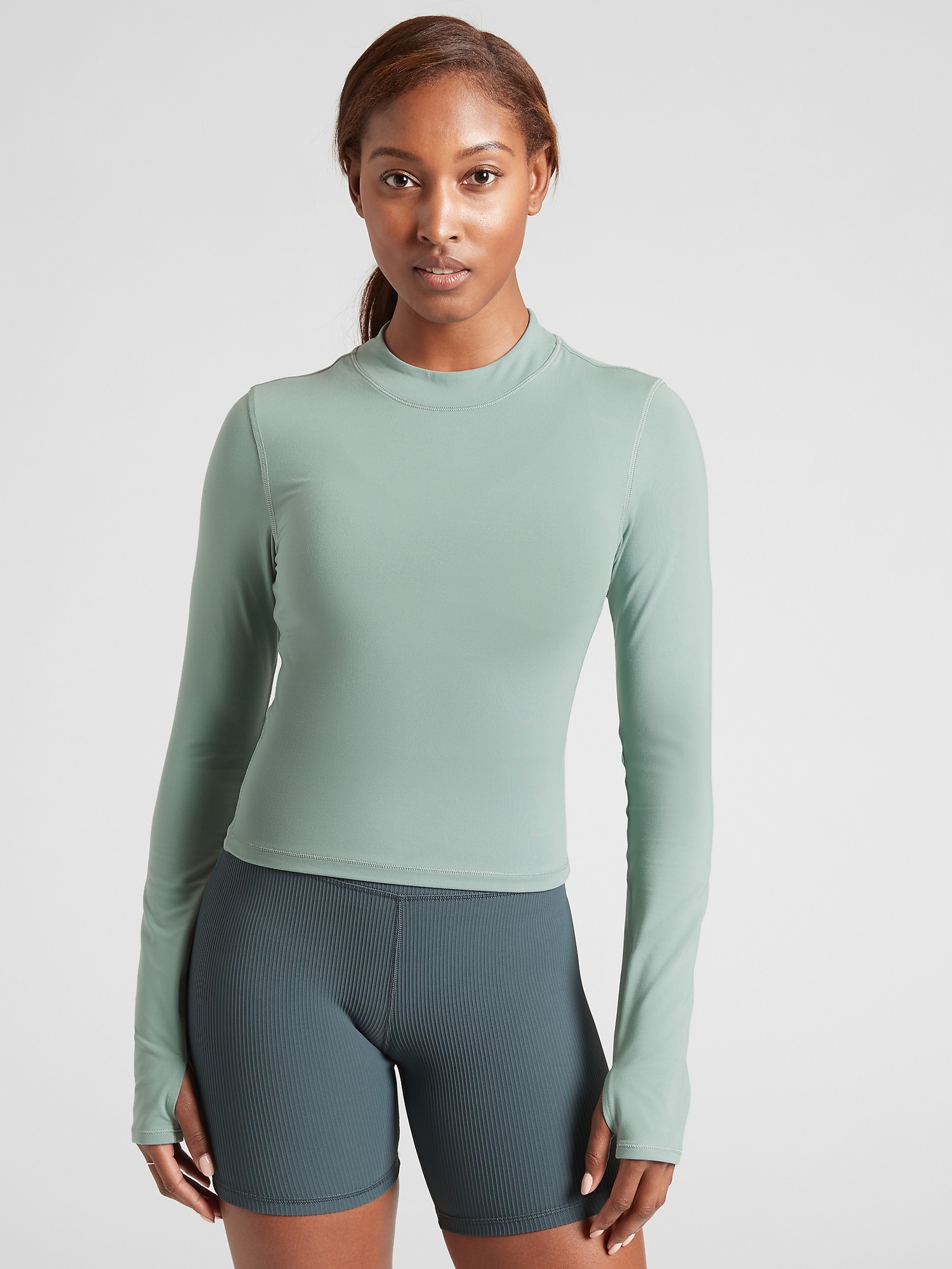 Shanti Mock Neck Top