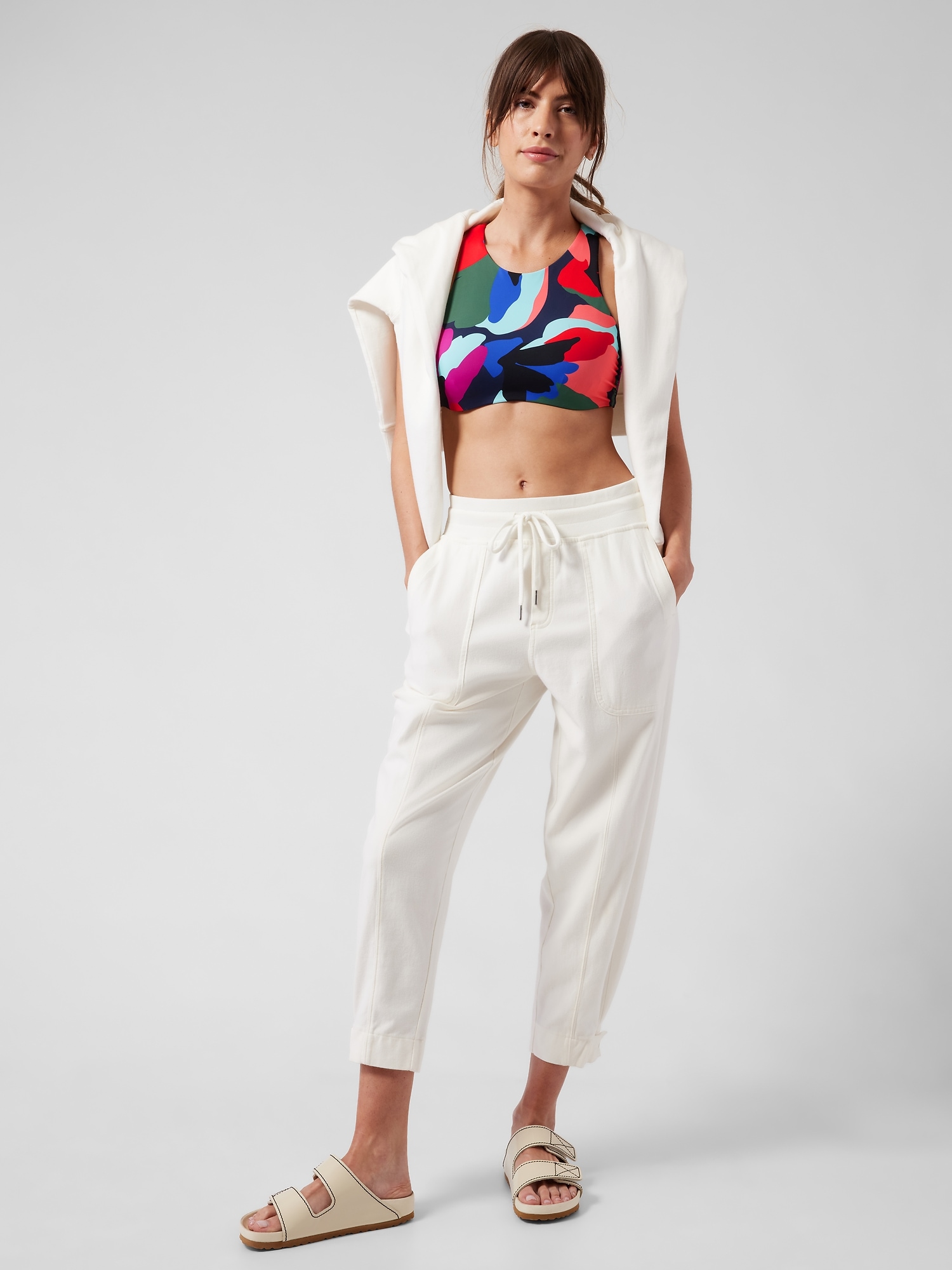 Maldives Printed Bikini Top