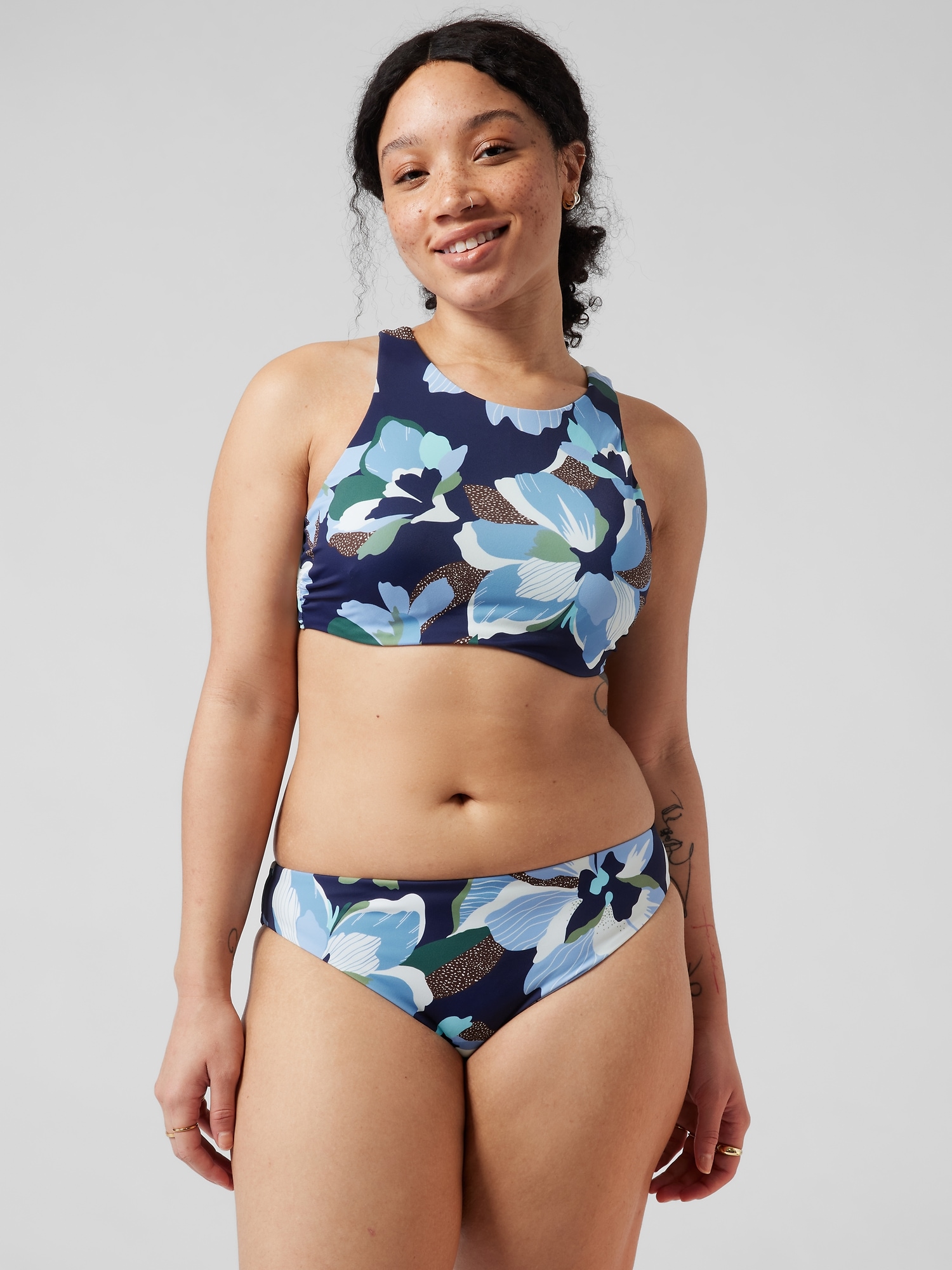 Maldives Printed Bikini Top